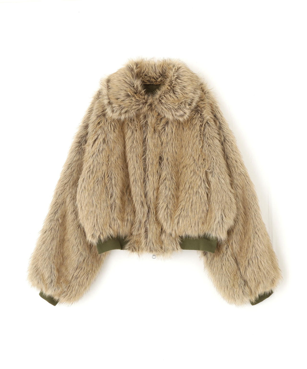 B omnivore/ビーオムニボー REVERSIBLE FUR NYLON BLOUSON