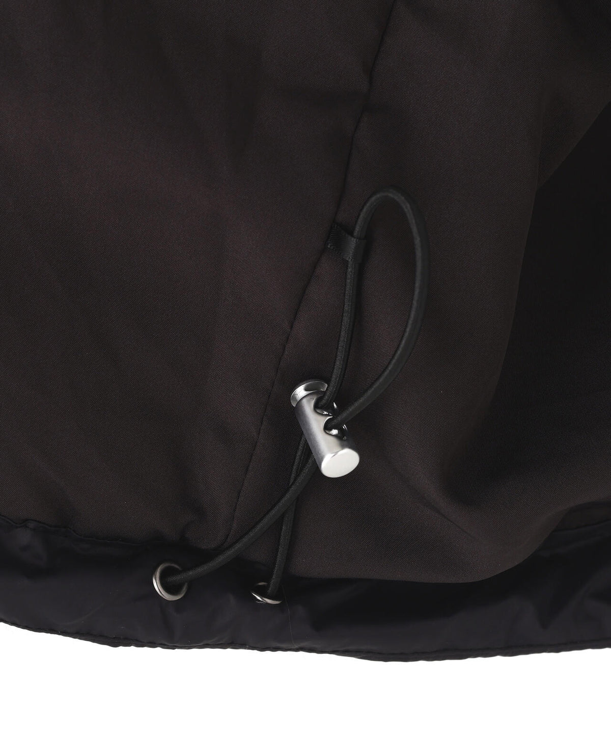 B omnivore/ビーオムニボー NYLON FUR STAND BLOUSON