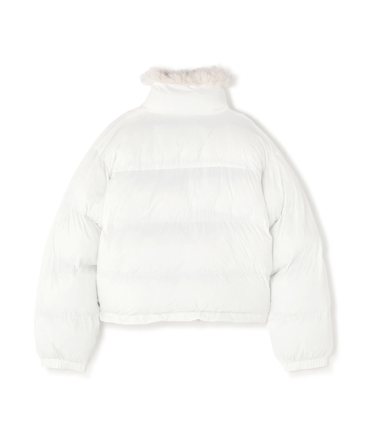 B omnivore/ビーオムニボー NYLON FUR STAND BLOUSON
