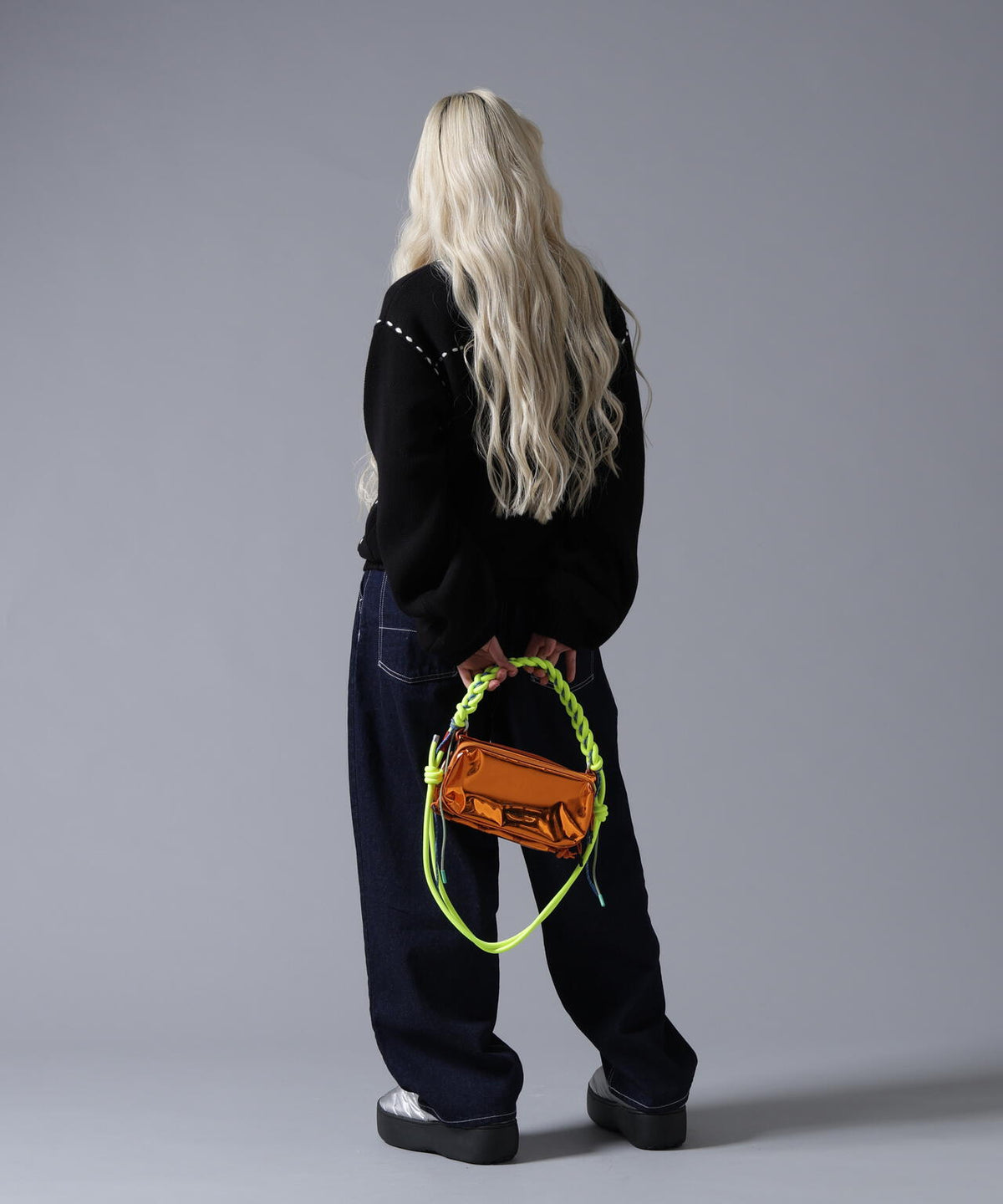 B omnivore/ビーオムニボー STITCH KNIT CARDIGAN