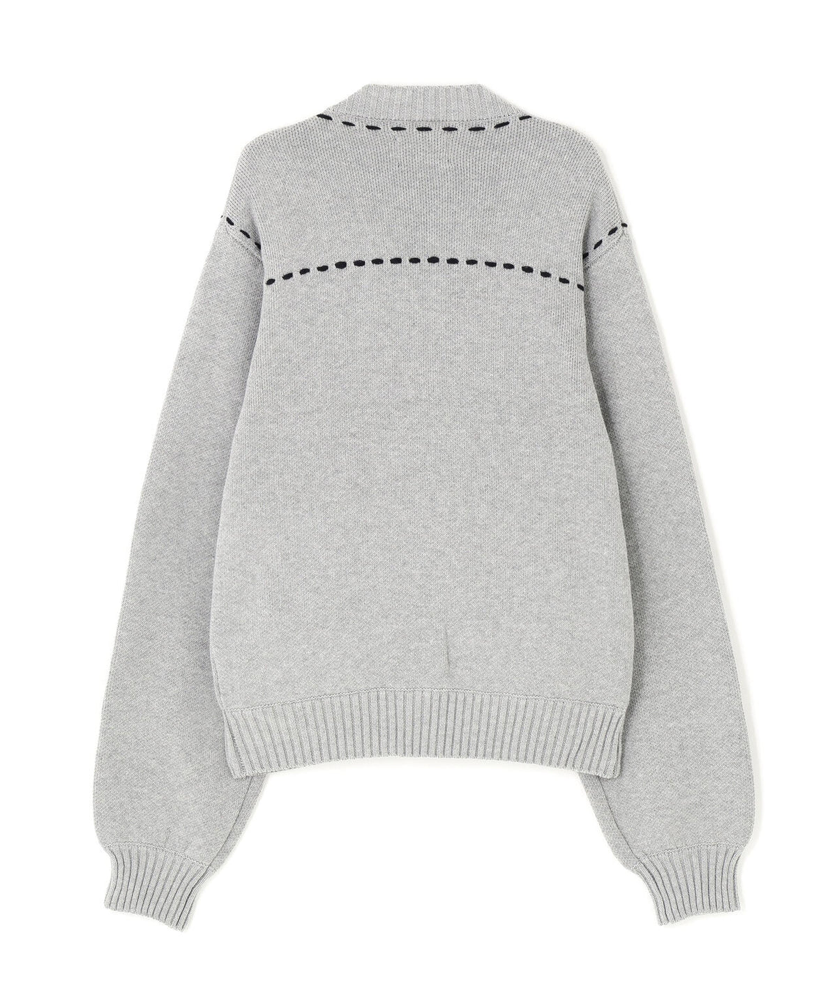 B omnivore/ビーオムニボー STITCH KNIT CARDIGAN