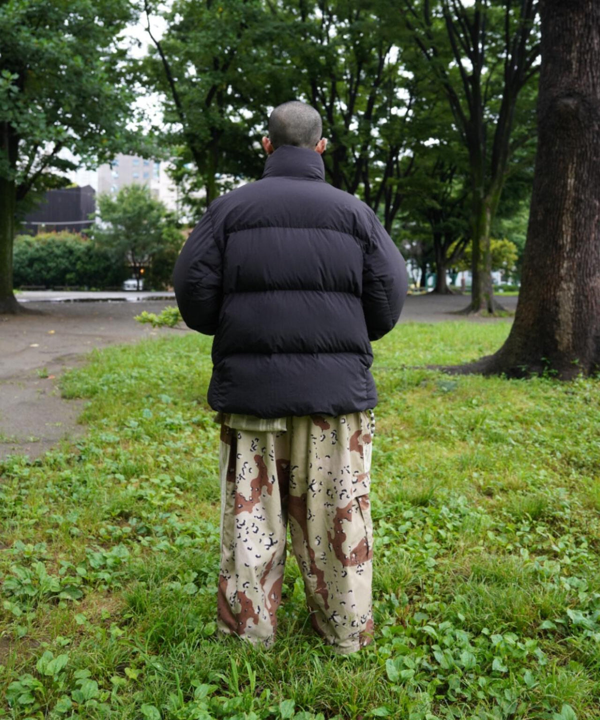 and wander/アンドワンダー puffer down jacket パファーダウンジャケット