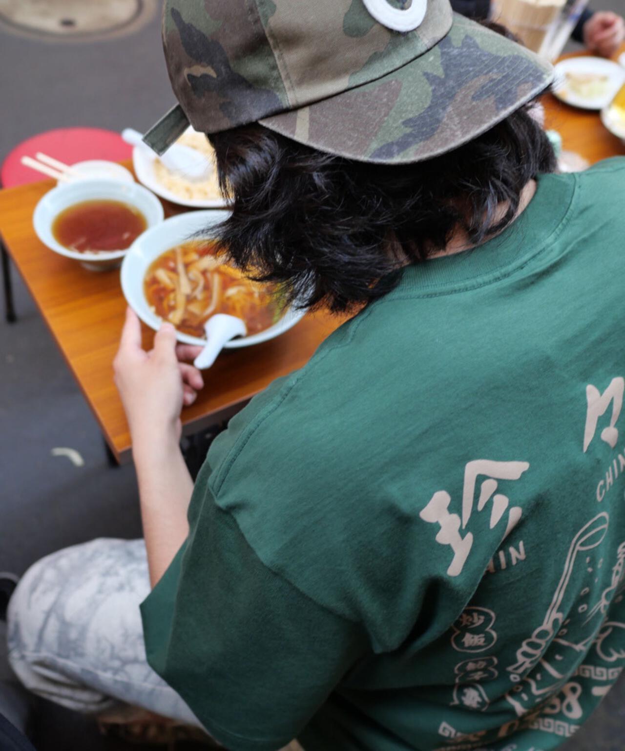 珍々軒×BEAVER BEAVER別注 珍々軒コラボTシャツ