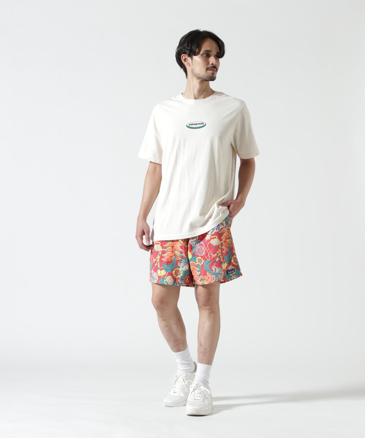Height 178 Chest 92 Waist 76 hips 95 Shoes 27.0 着用サイズ:L