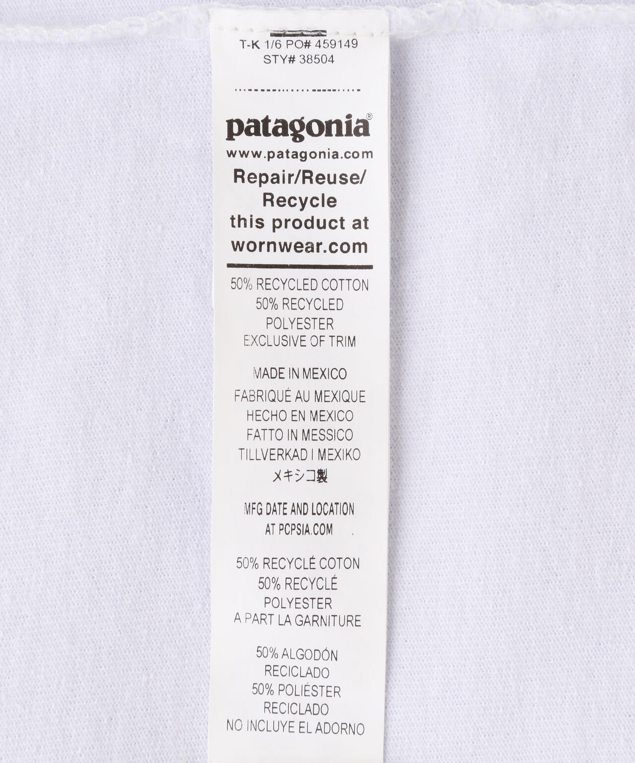 Patagonia/パタゴニア メンズ・P-6ロゴ・レスポンシビリティー 38504