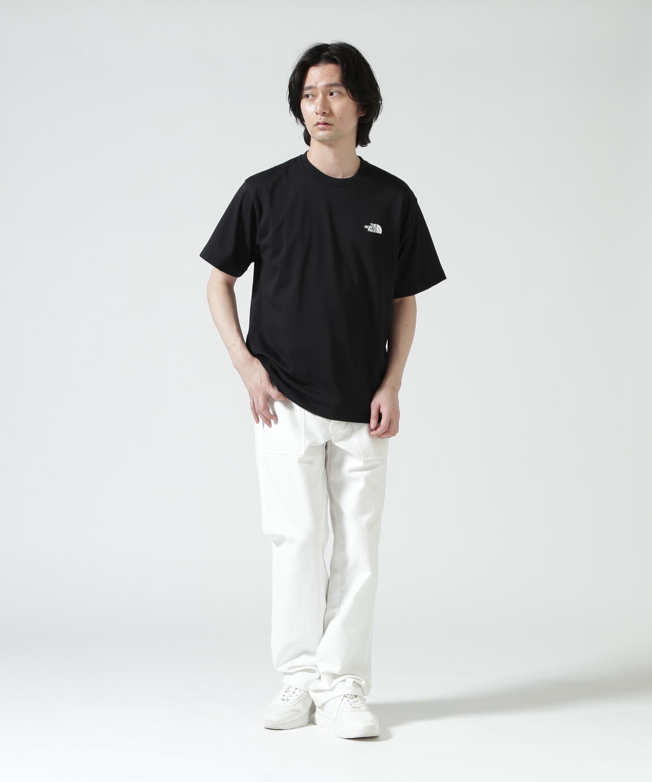 THE NORTH FACE /ザ・ノース・フェイス S/S Back Square Logo Tee バックスクエアロゴティー