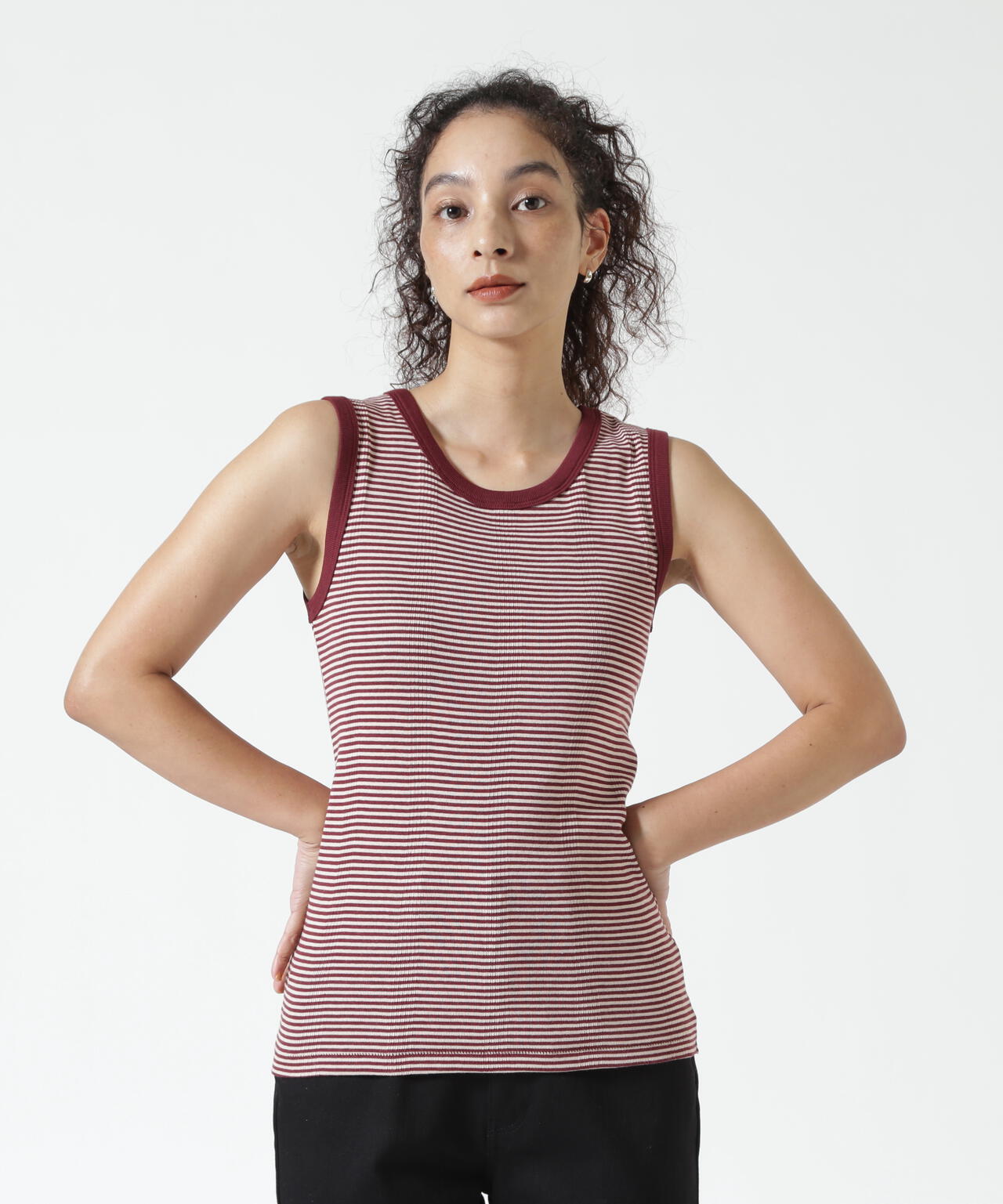 miller/ミラー Prib Tank Top リブタンクトップ