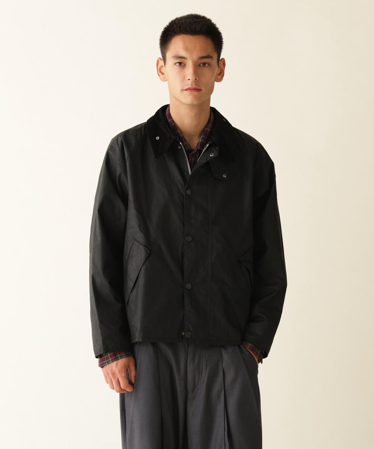 Barbour/バブアー TRANSPORT WAX JACKET OS トランスポートワックスジャケットオーバーサイズフィット