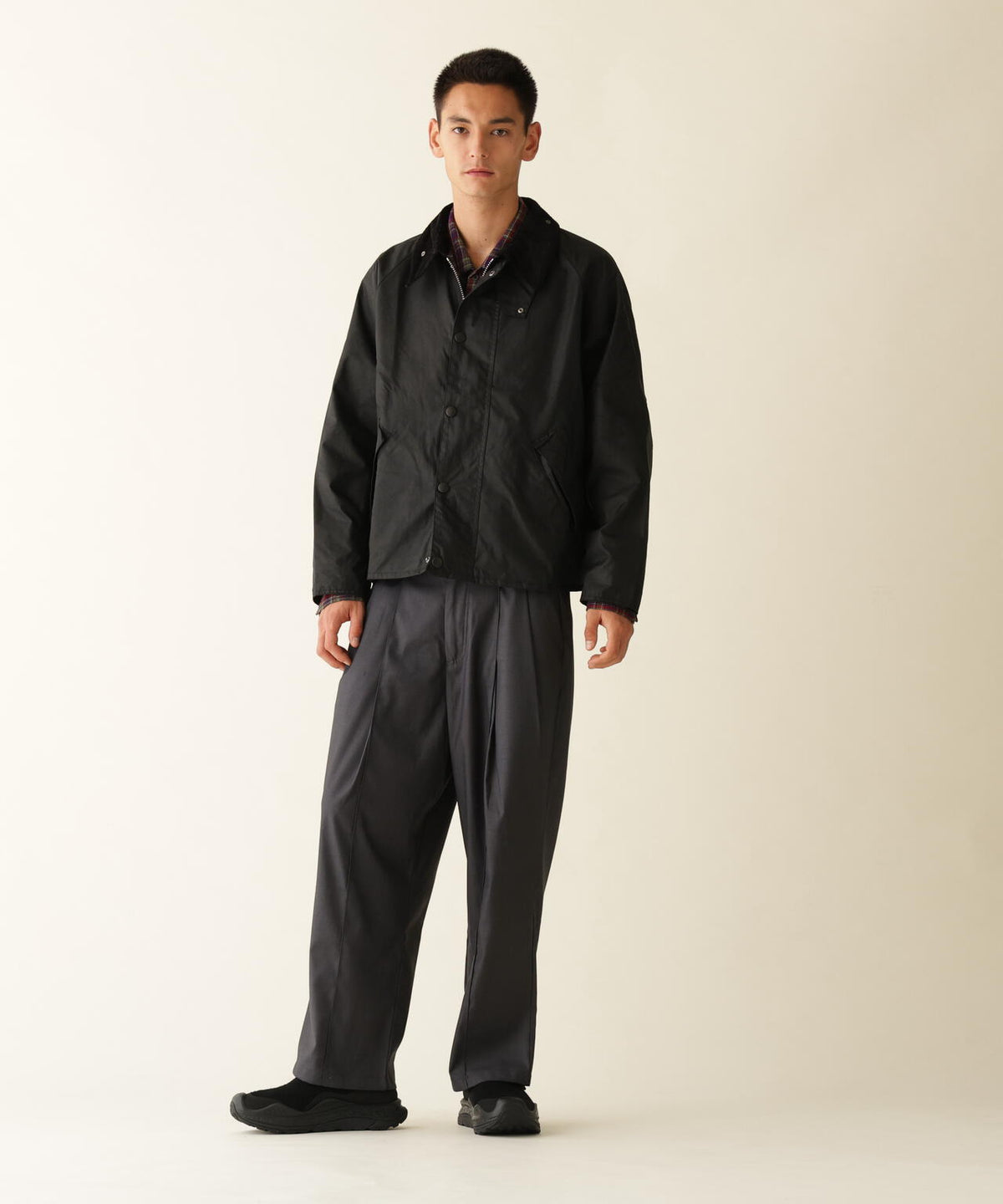 Barbour/バブアー TRANSPORT WAX JACKET OS トランスポートワックスジャケットオーバーサイズフィット