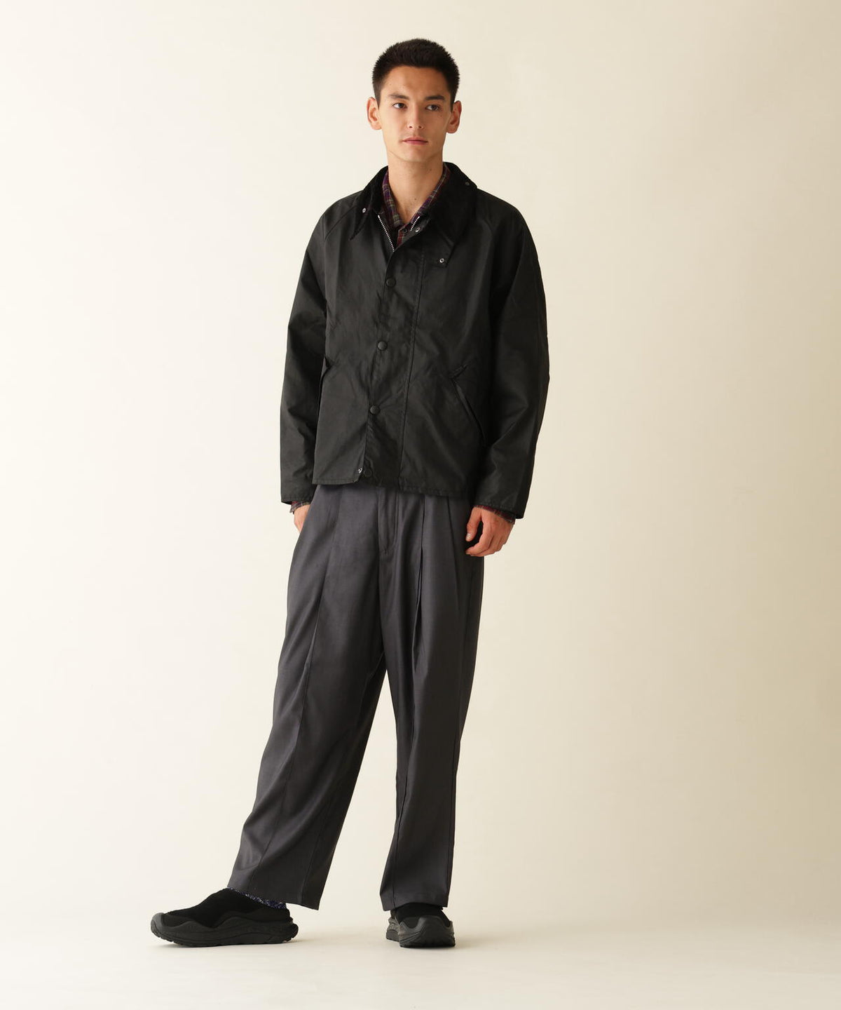 Barbour/バブアー TRANSPORT WAX JACKET OS トランスポートワックスジャケットオーバーサイズフィット