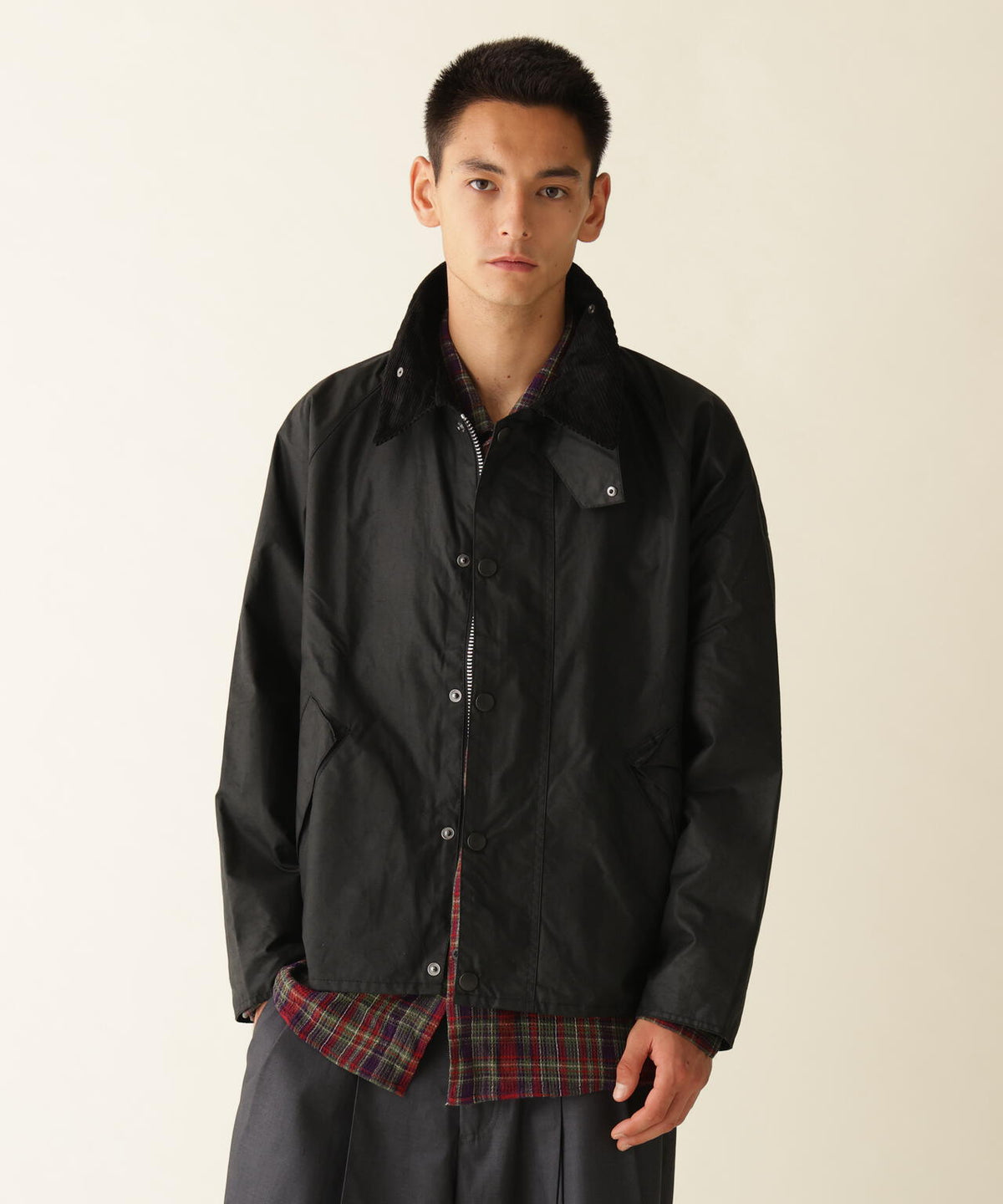 Barbour/バブアー TRANSPORT WAX JACKET OS トランスポートワックスジャケットオーバーサイズフィット