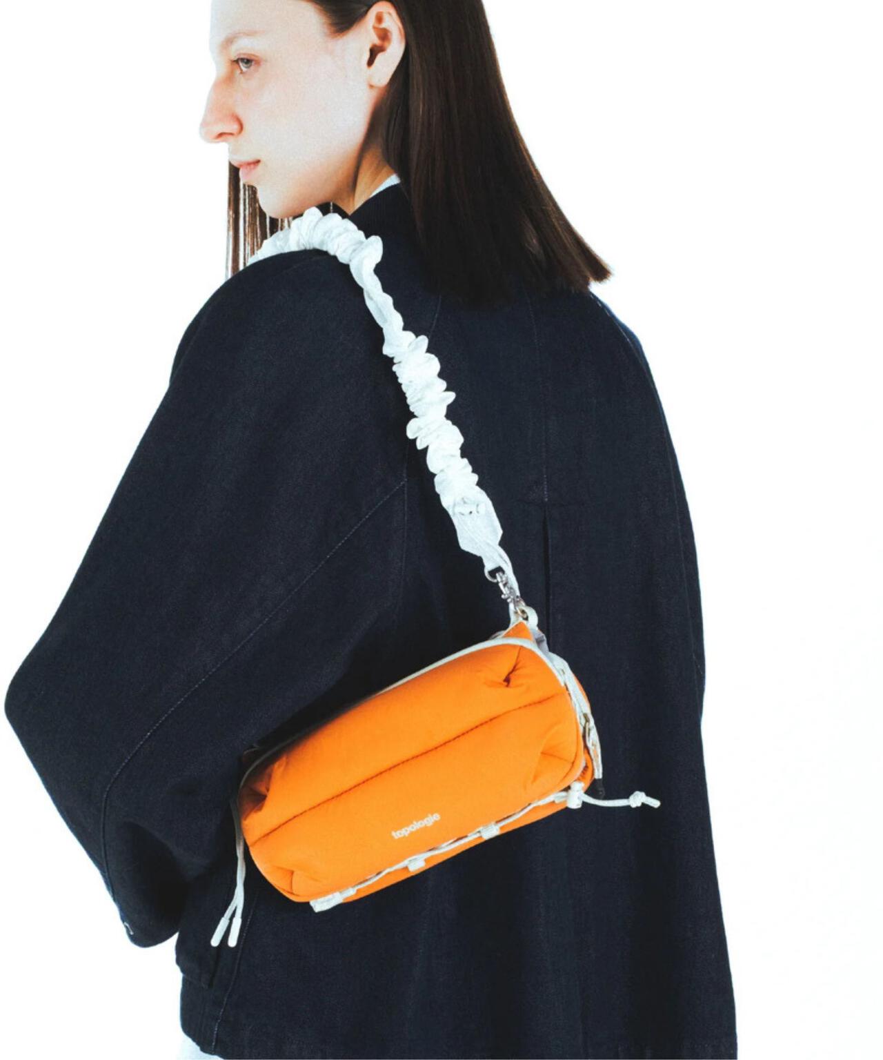 Topologie/トポロジー Bottle Sacoche Medium Puffer Silky Peach 【バッグ単体】