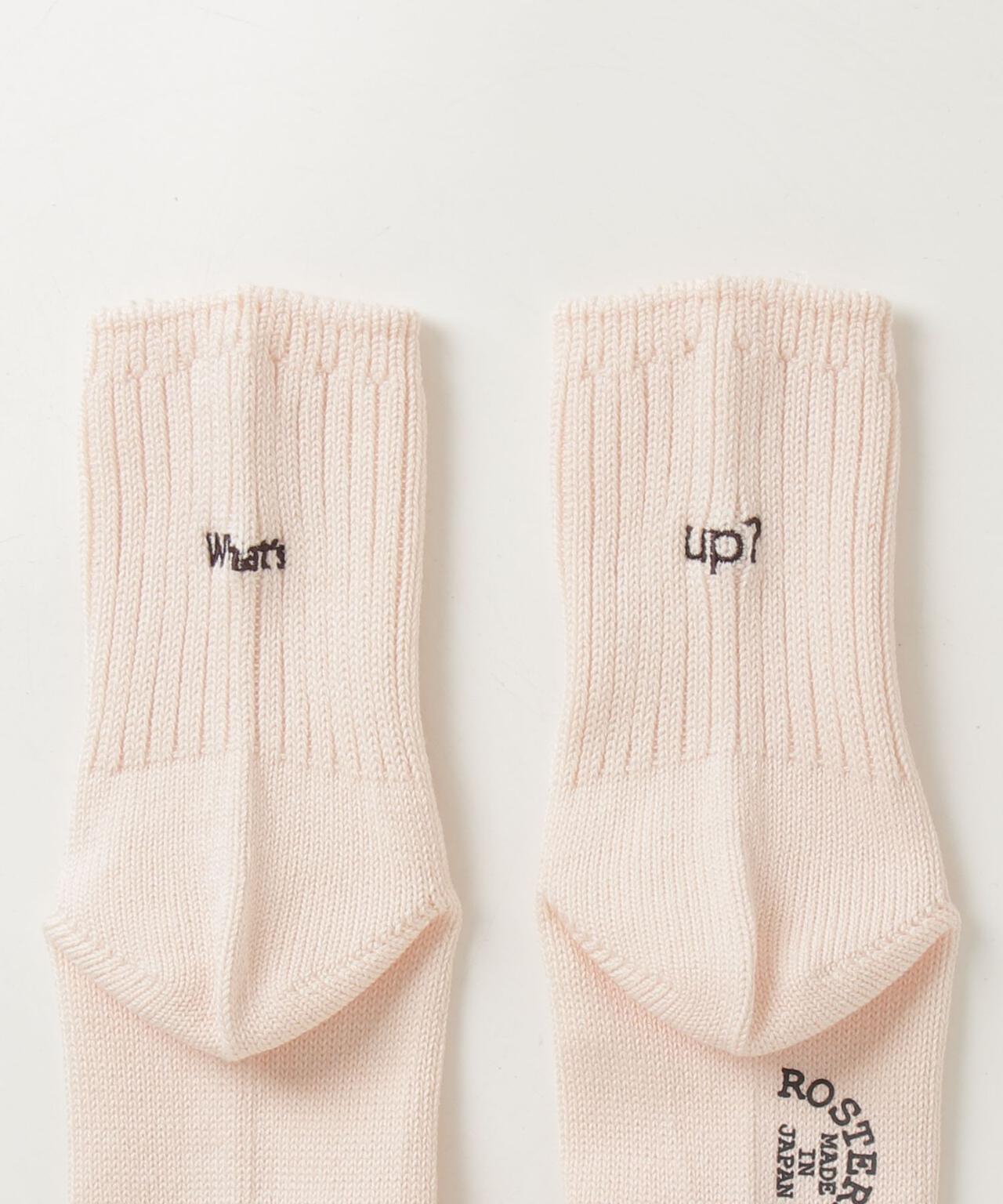 ROSTER SOX/ロスターソックス What's up? SOCKS メンズ レディース