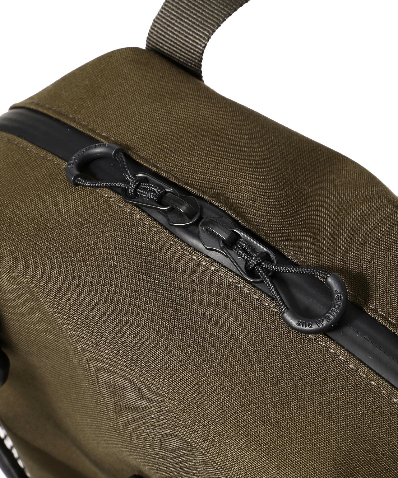 and wander/アンドワンダー PE/CO 2way bag