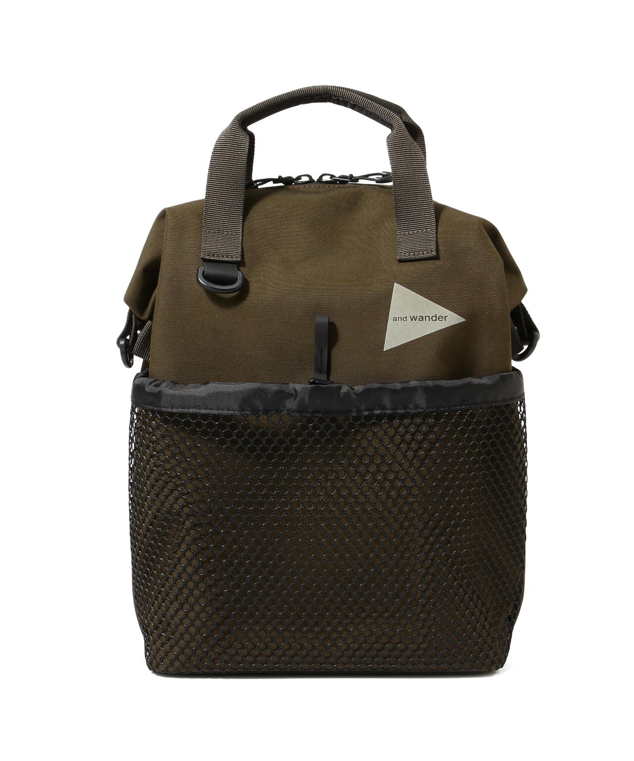 and wander/アンドワンダー PE/CO 2way bag