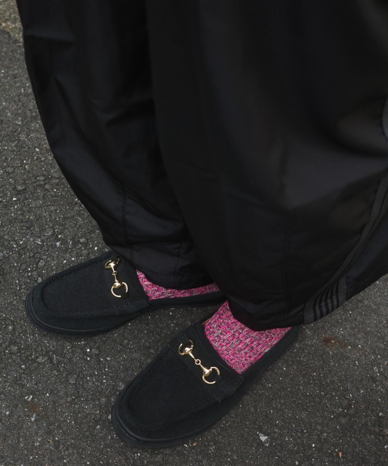 MANEBU/マネブ BITCH SLIPPER SUEDE ビットローファースリッパ スエード ユニセックス
