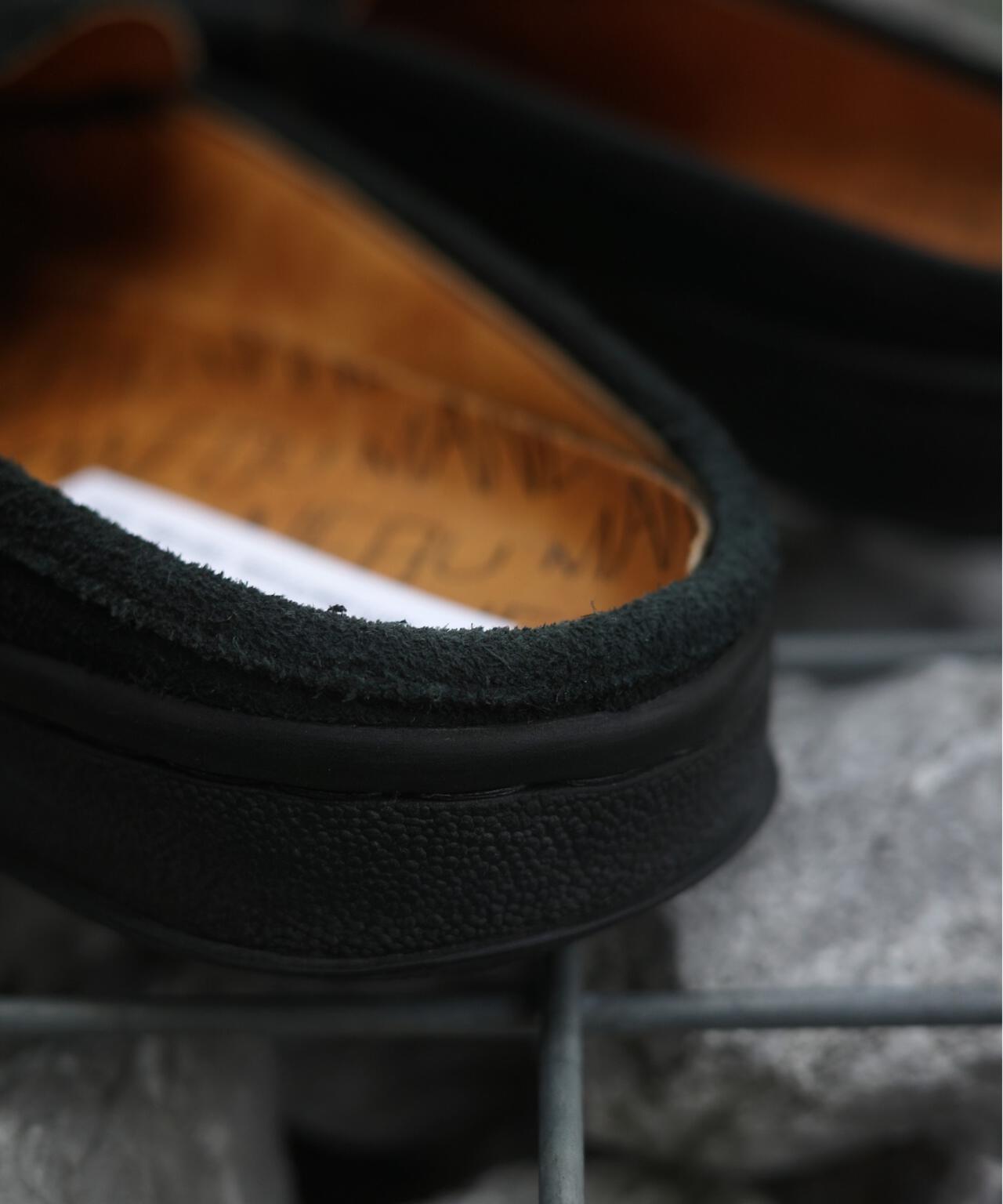 MANEBU/マネブ BITCH SLIPPER SUEDE ビットローファースリッパ スエード ユニセックス