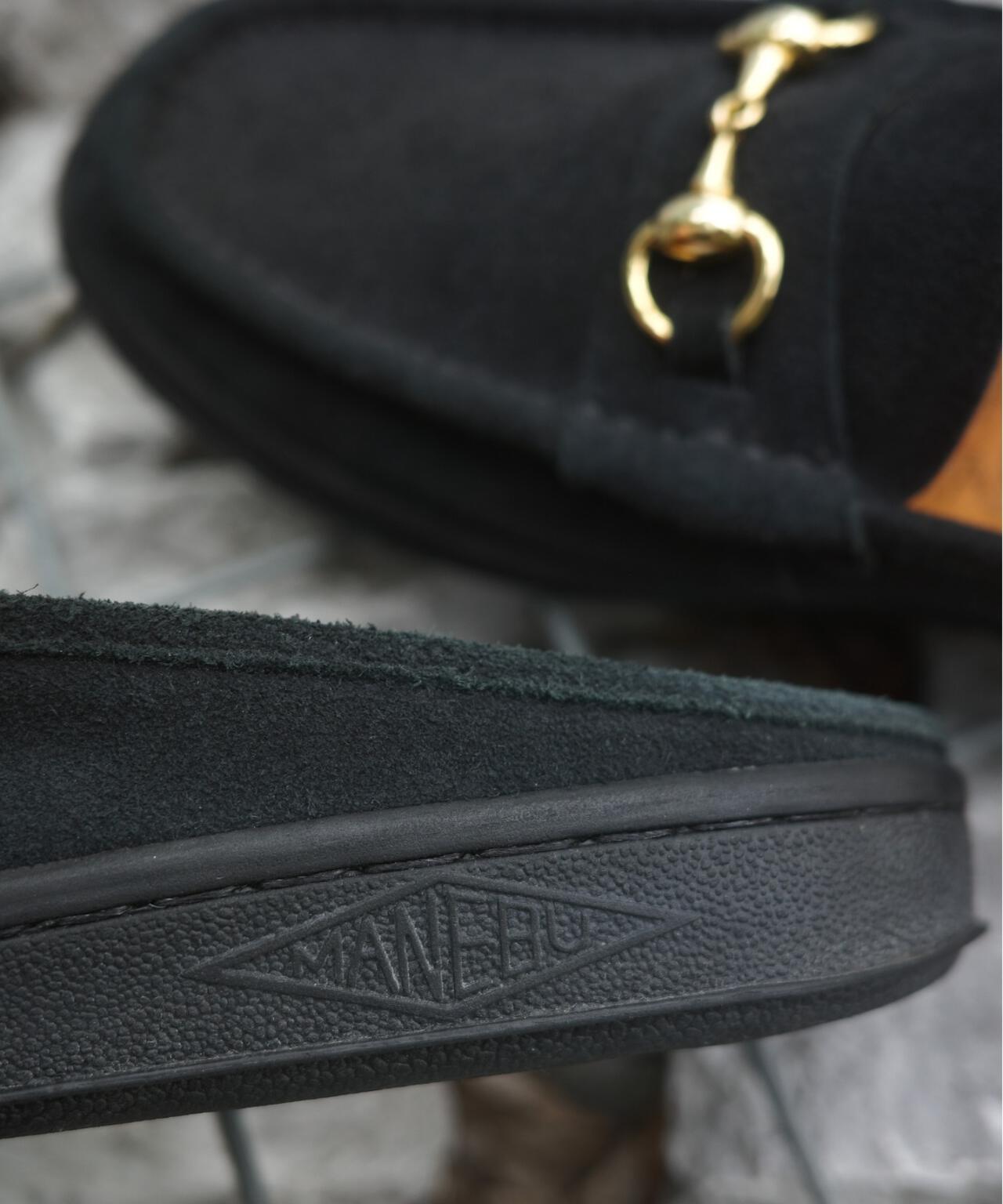 MANEBU/マネブ BITCH SLIPPER SUEDE ビットローファースリッパ スエード ユニセックス
