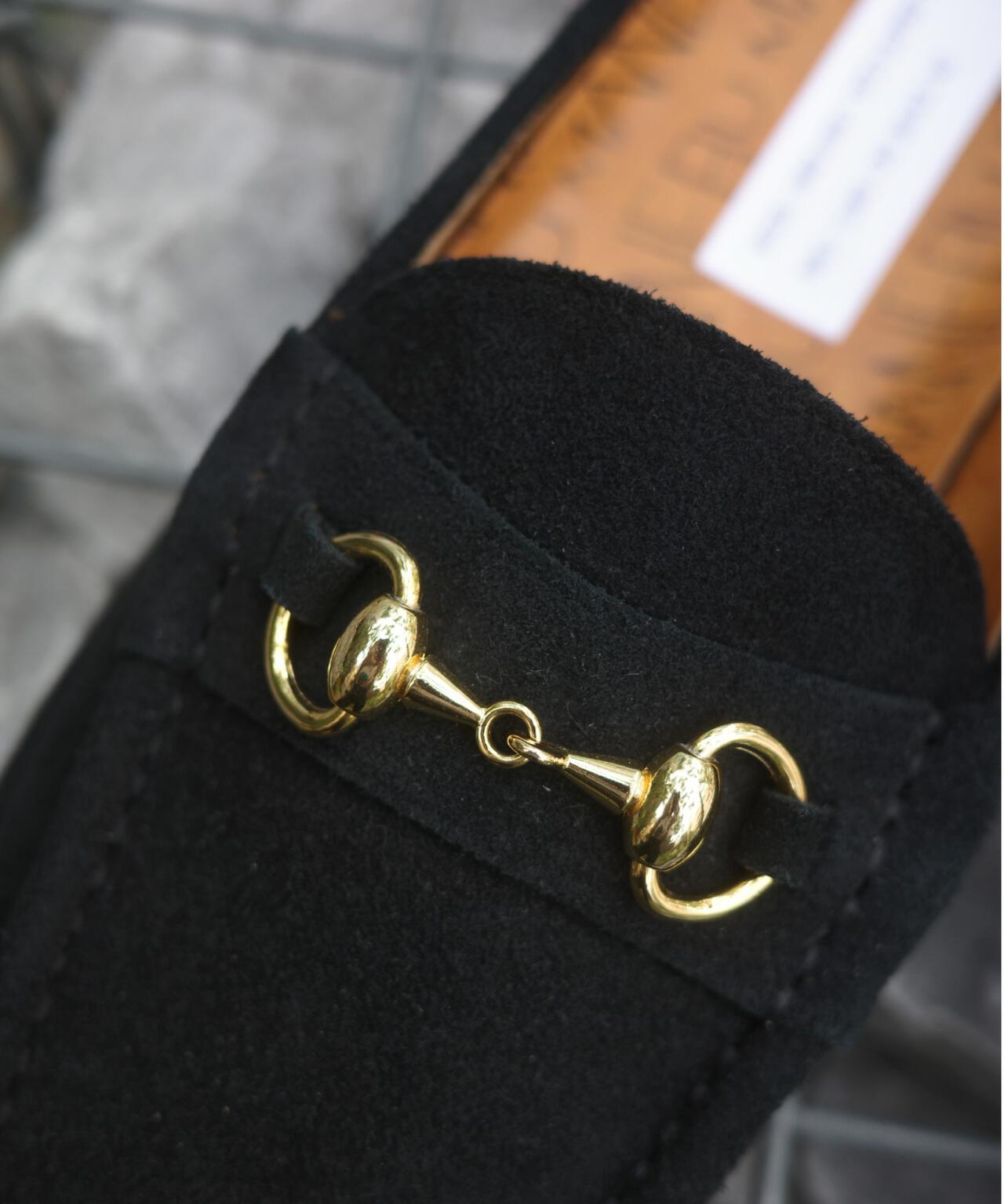 MANEBU/マネブ BITCH SLIPPER SUEDE ビットローファースリッパ スエード ユニセックス