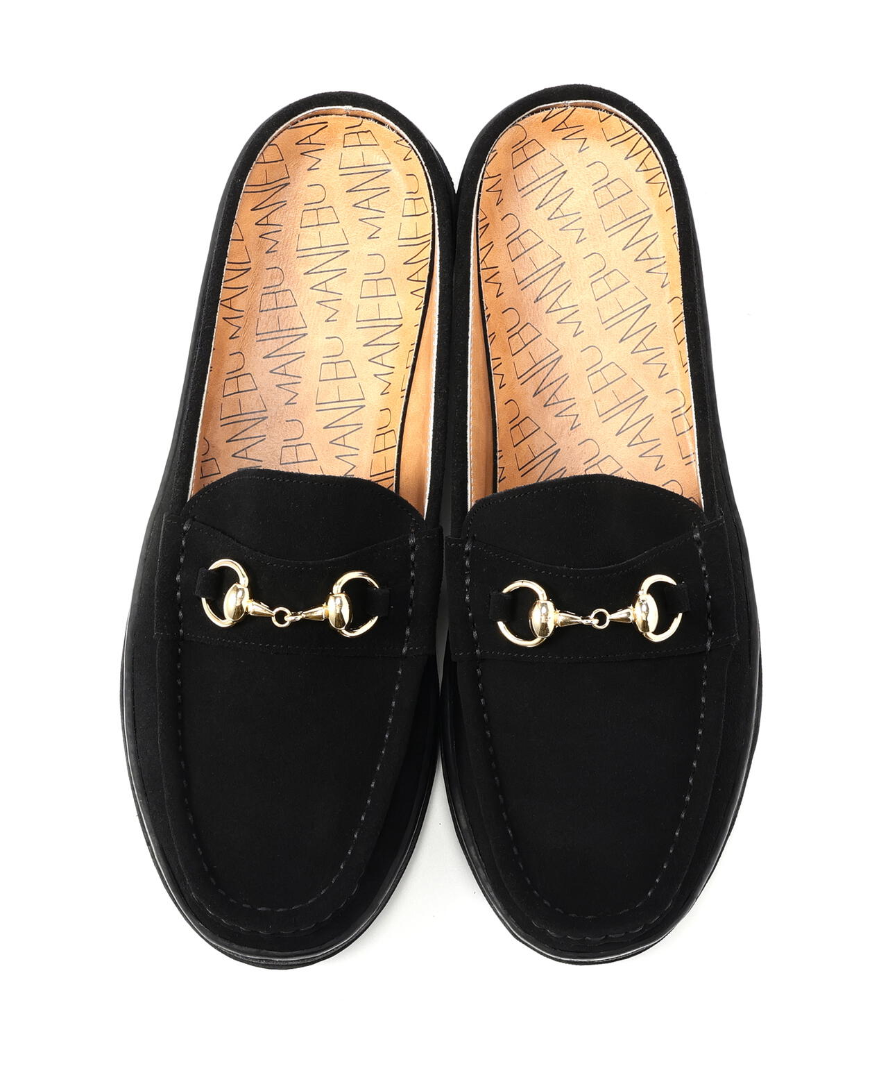 MANEBU/マネブ BITCH SLIPPER SUEDE ビットローファースリッパ スエード ユニセックス