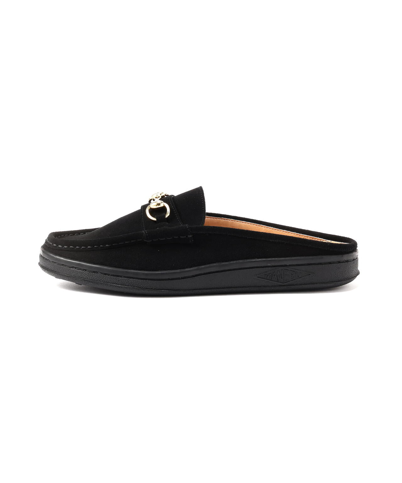 MANEBU/マネブ BITCH SLIPPER SUEDE ビットローファースリッパ スエード ユニセックス
