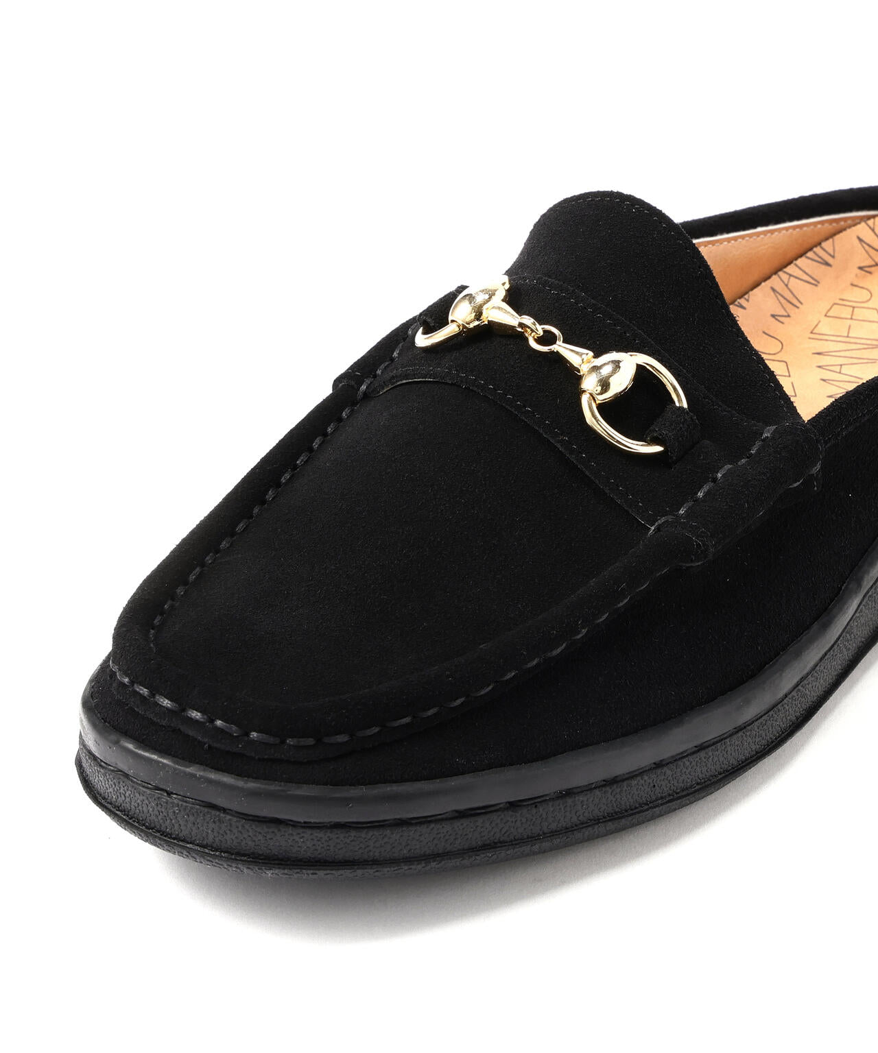 MANEBU/マネブ BITCH SLIPPER SUEDE ビットローファースリッパ スエード ユニセックス