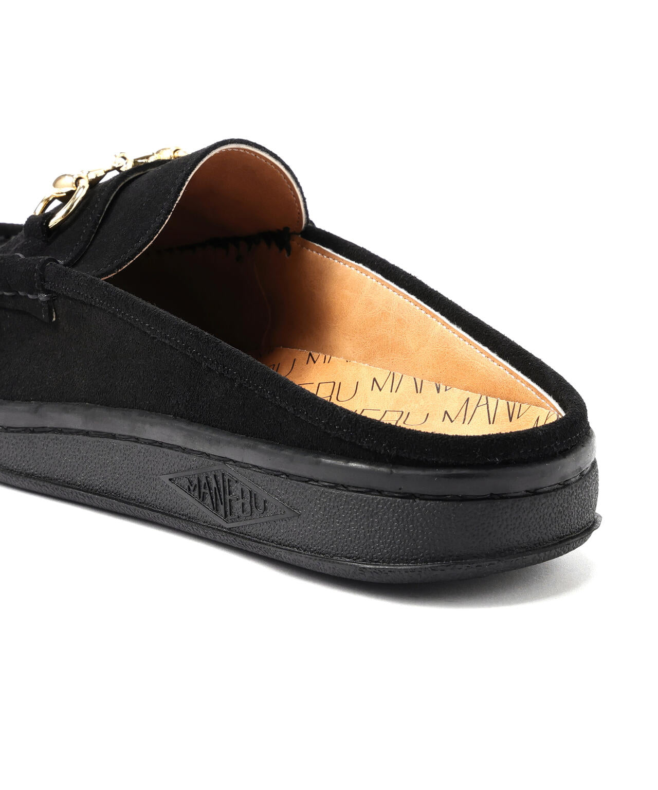 MANEBU/マネブ BITCH SLIPPER SUEDE ビットローファースリッパ スエード ユニセックス
