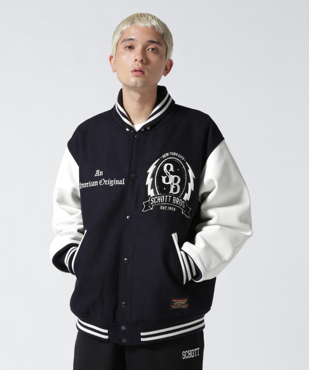MELTON STADIUM JACKET/メルトンスタジアム ジャケット