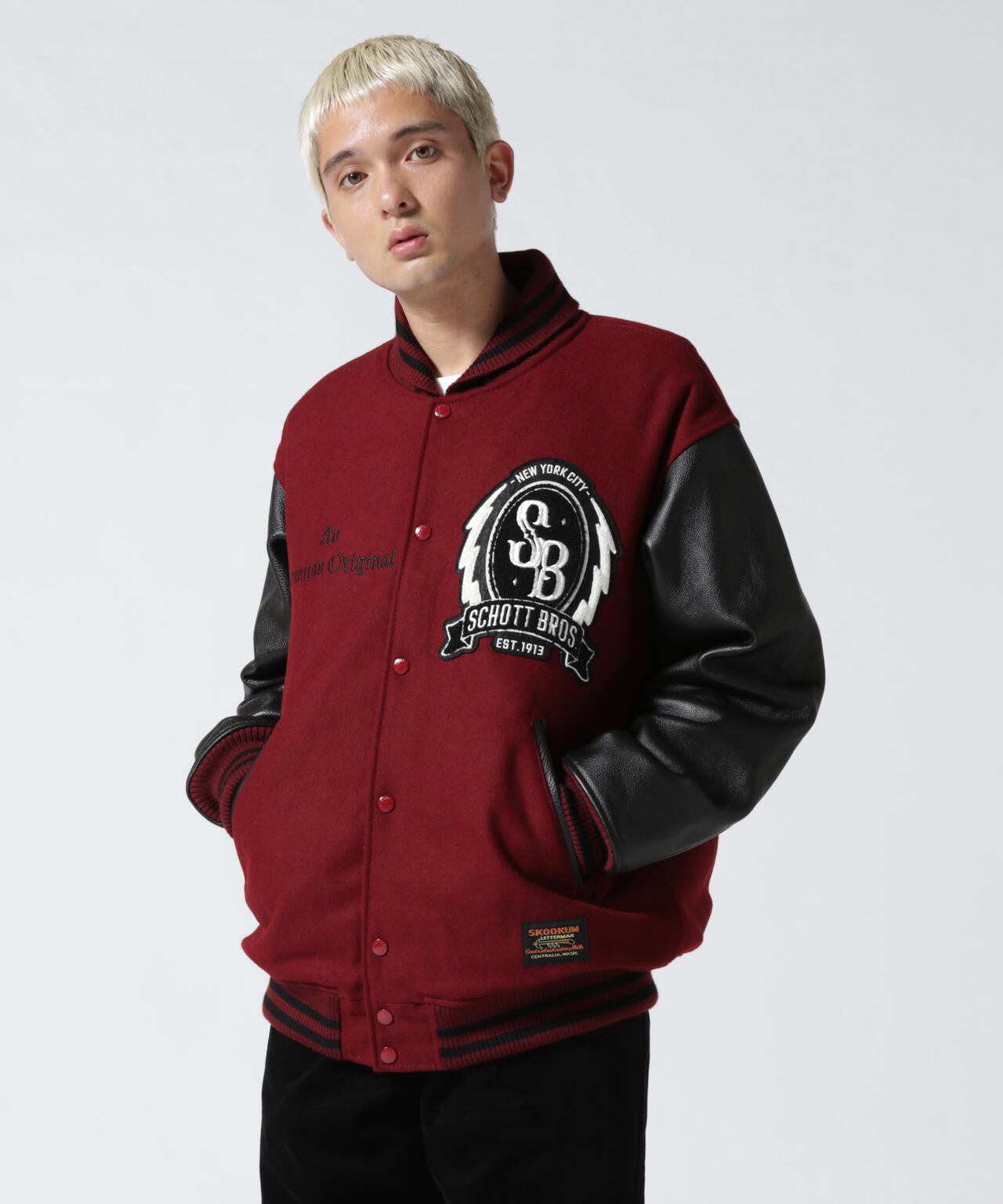 MELTON STADIUM JACKET/メルトンスタジアム ジャケット