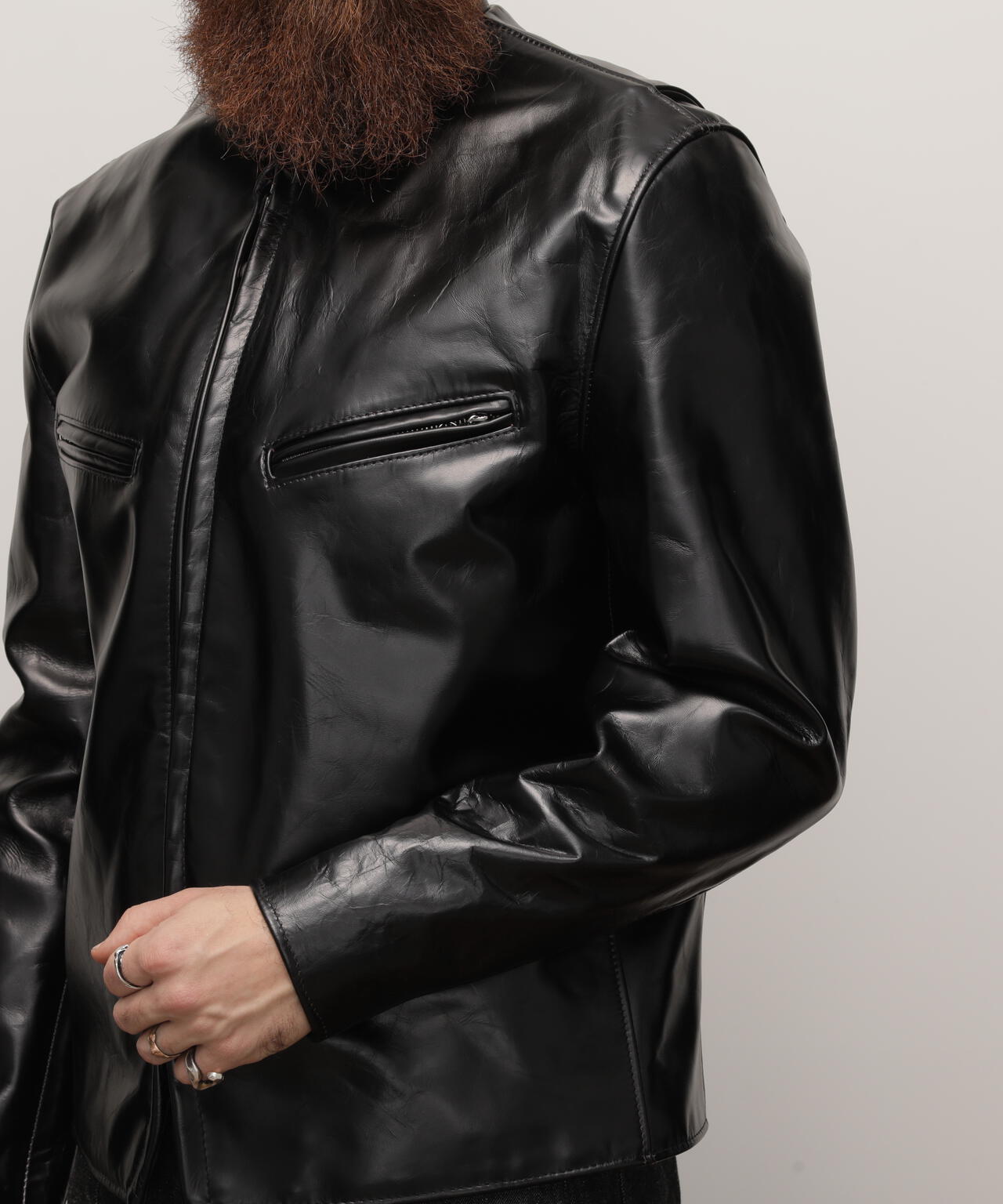 直営限定/SPECIAL HORSEHIDE 641XX/ スペシャルホースハイド シングルライダース