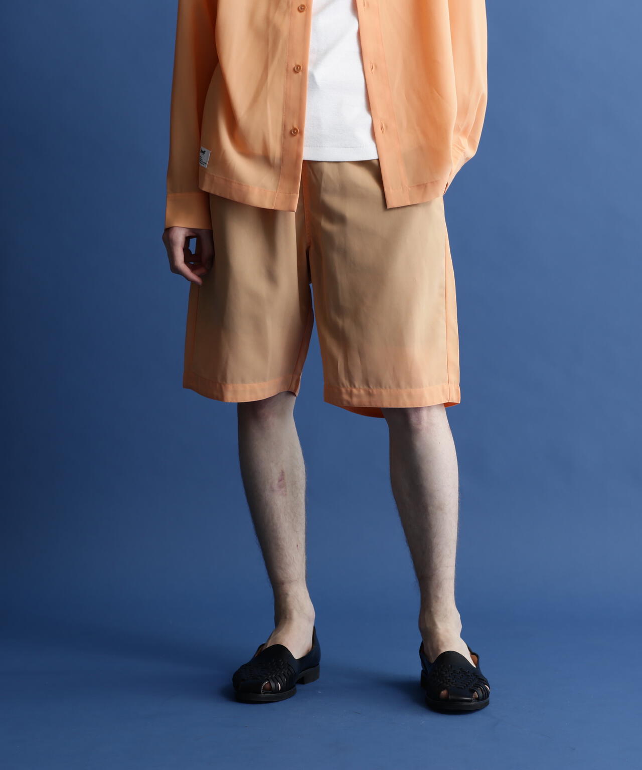 SLUB CHIFFON SHORTS/スラブシフォン ショーツ