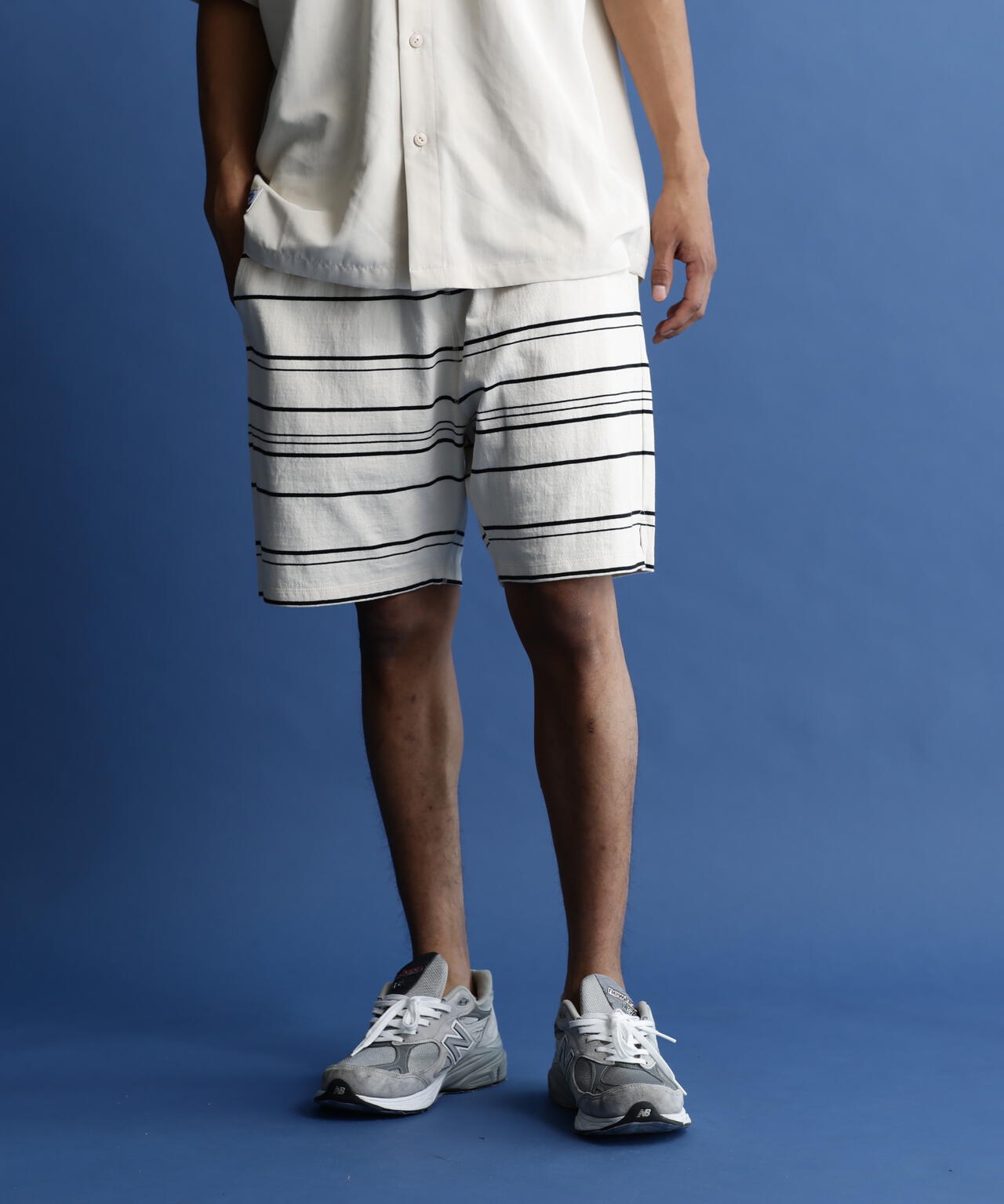 RANDOM BORDER SHORTS/ランダムボーダー ショーツ