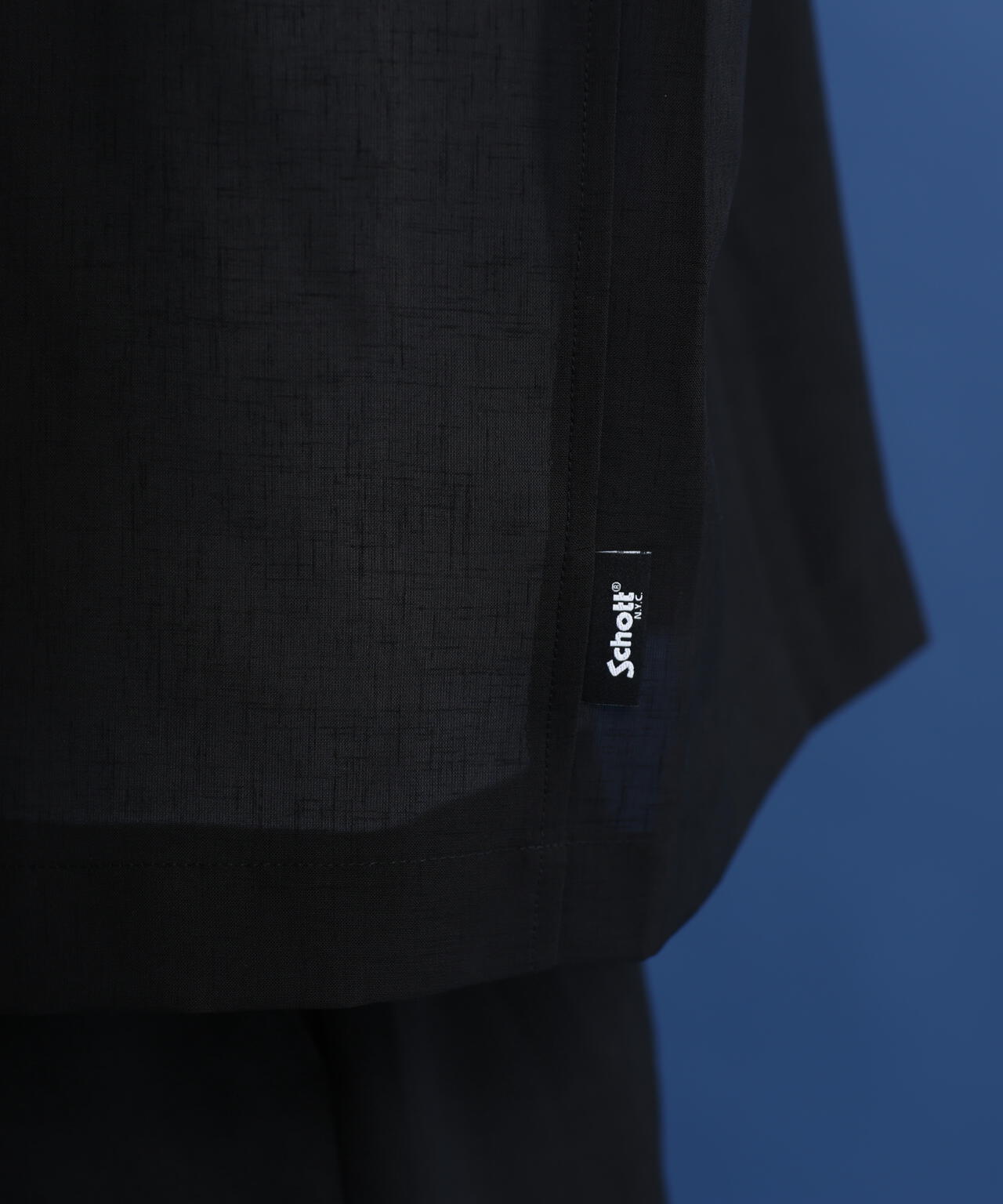SLUB CHIFFON L/S SHIRT/スラブシフォン シャツ
