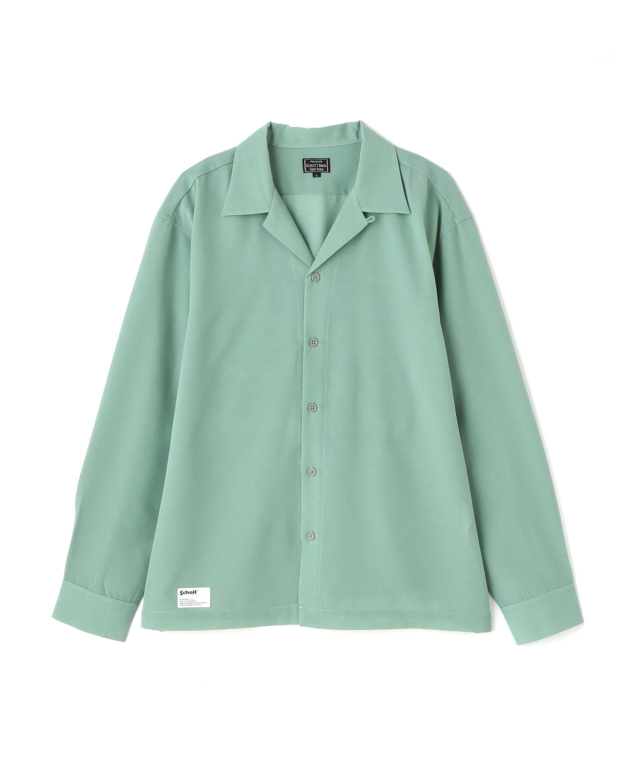 SLUB CHIFFON L/S SHIRT/スラブシフォン シャツ