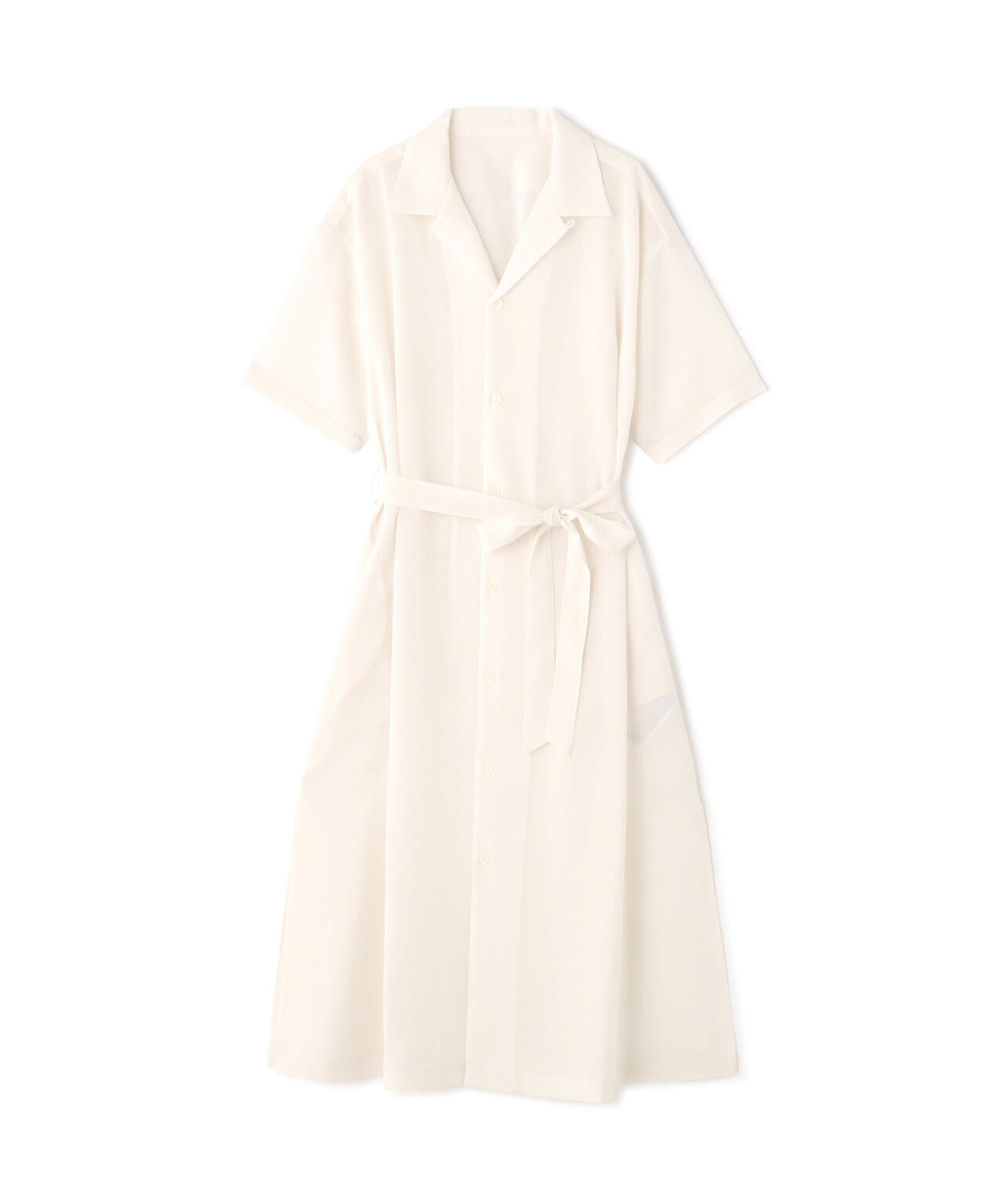 【Women's】CHIFFON SHIRT ONE PIECE/シフォンシャツ ワンピース