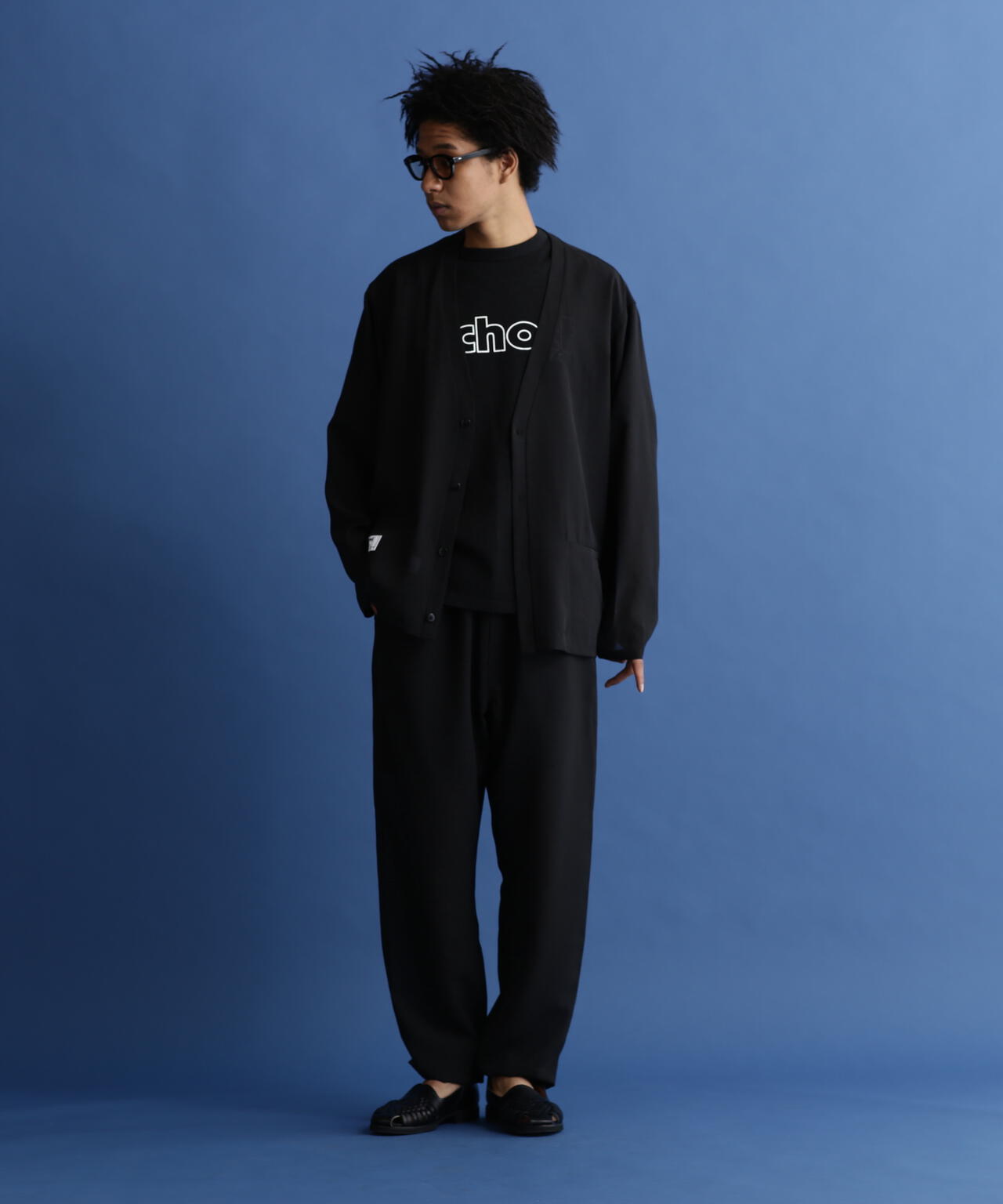 SLUB CHIFFON CARDIGAN/スラブシフォン カーディガン