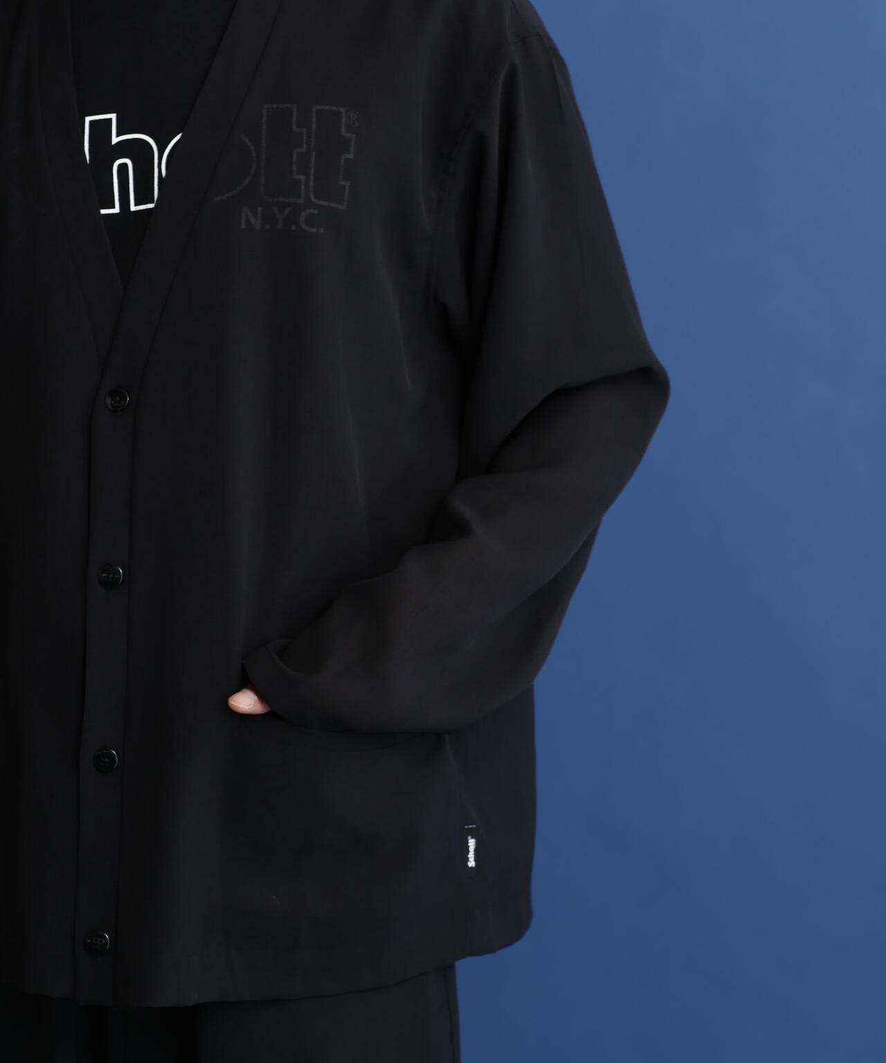SLUB CHIFFON CARDIGAN/スラブシフォン カーディガン