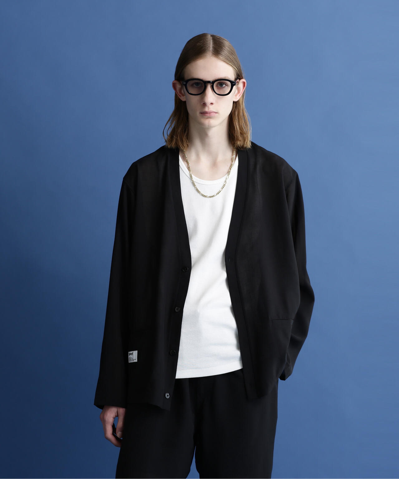 SLUB CHIFFON CARDIGAN/スラブシフォン カーディガン