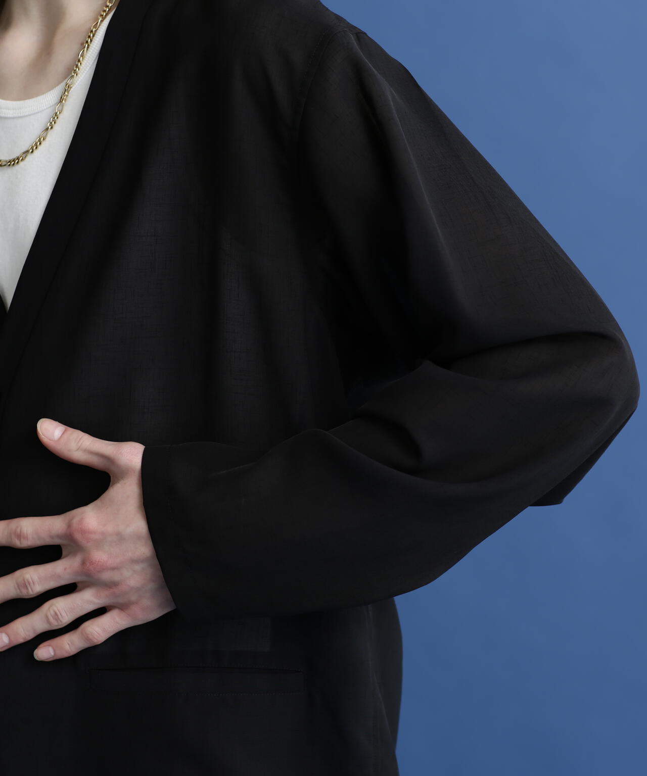 SLUB CHIFFON CARDIGAN/スラブシフォン カーディガン