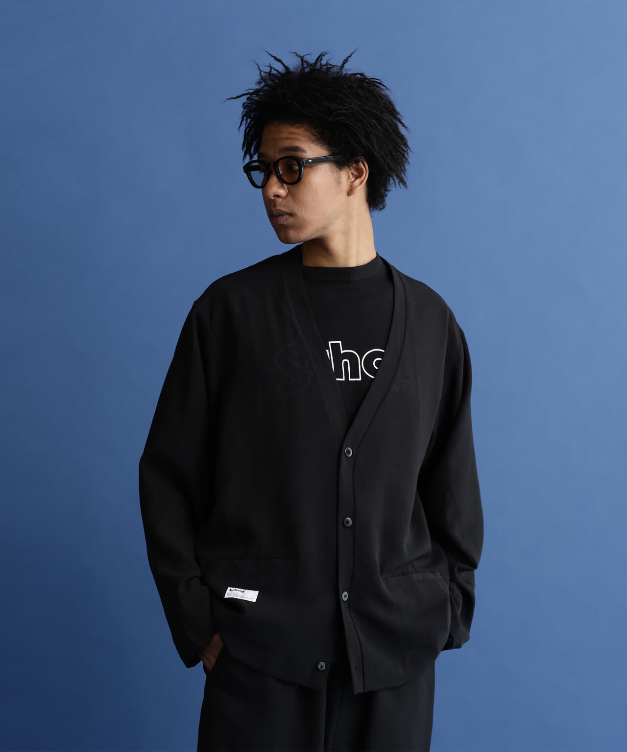 SLUB CHIFFON CARDIGAN/スラブシフォン カーディガン