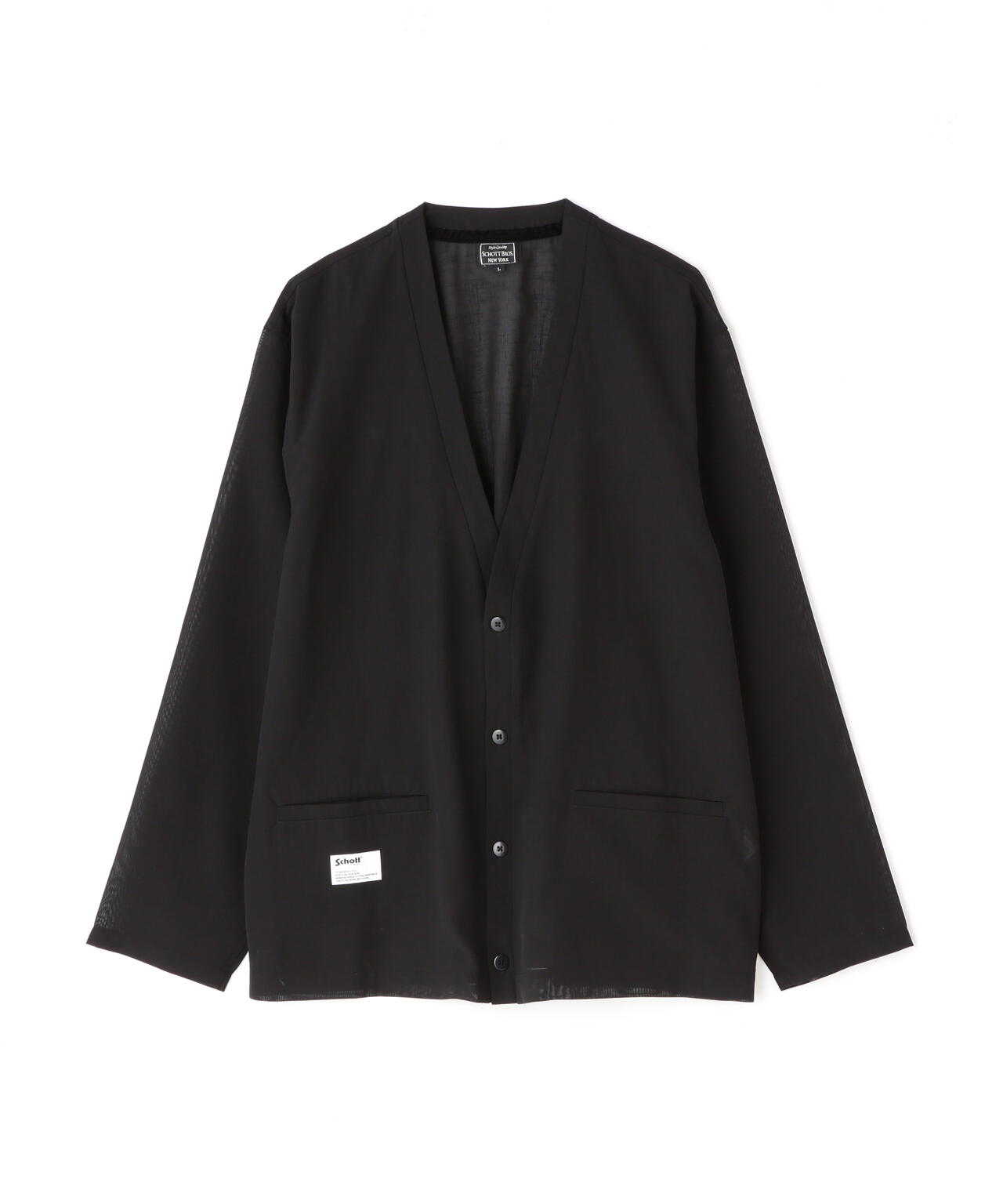 SLUB CHIFFON CARDIGAN/スラブシフォン カーディガン