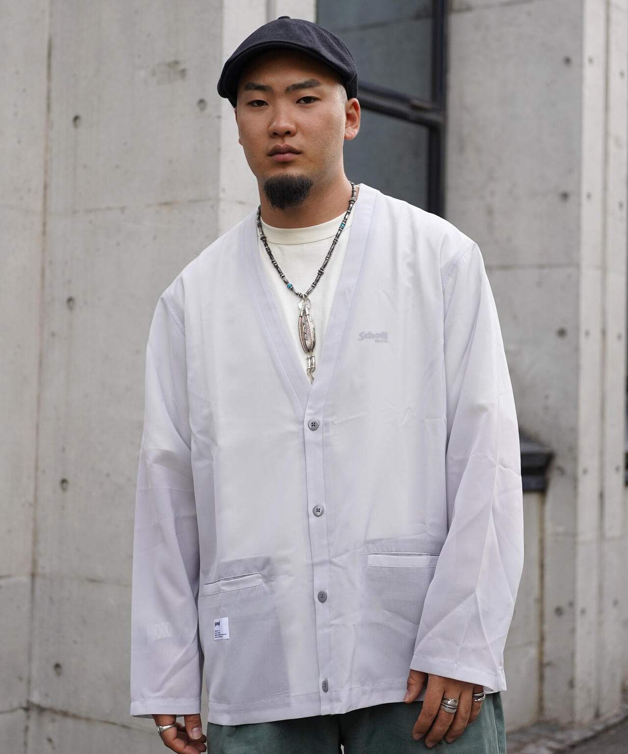 SLUB CHIFFON CARDIGAN/スラブシフォン カーディガン