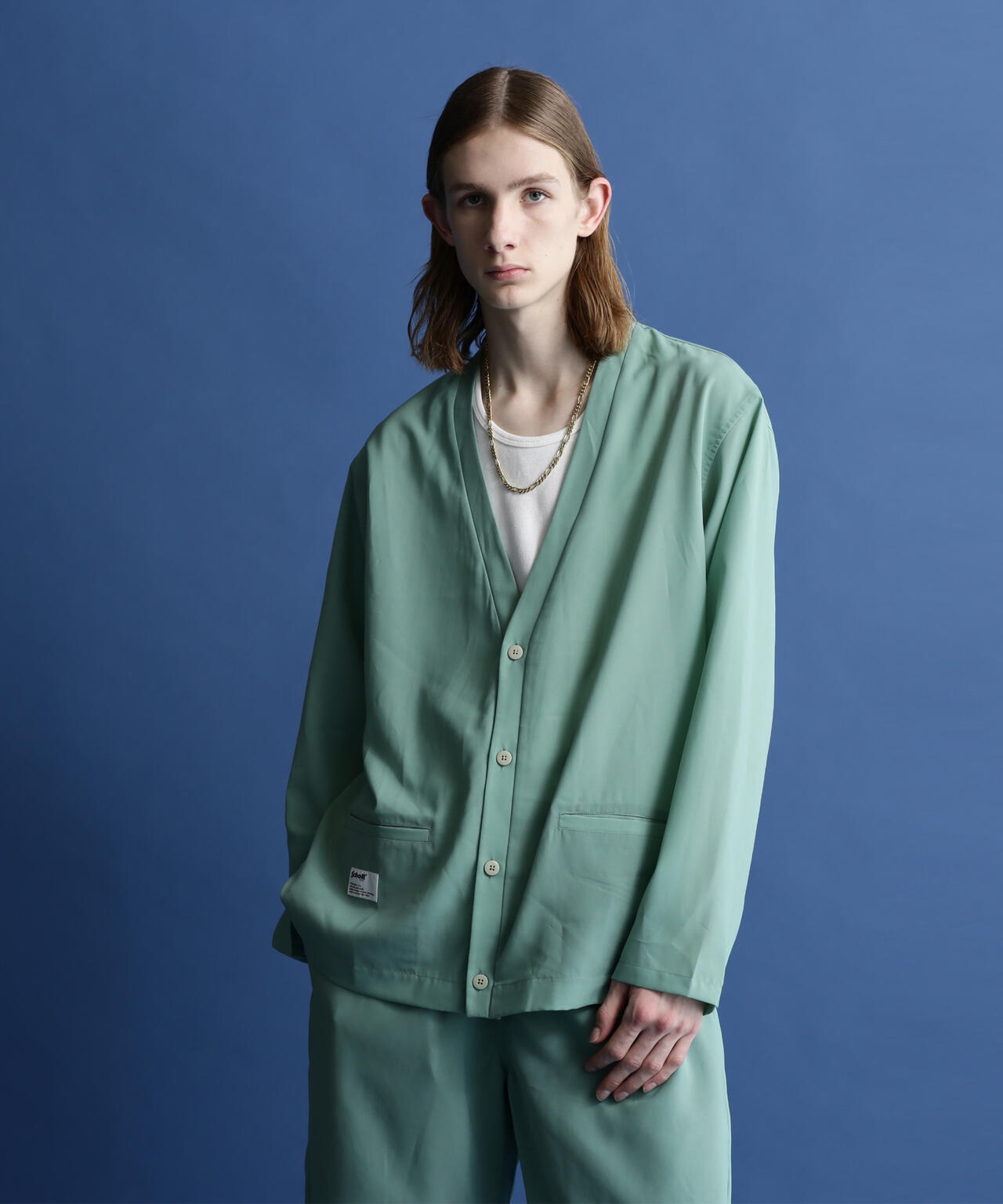 SLUB CHIFFON CARDIGAN/スラブシフォン カーディガン
