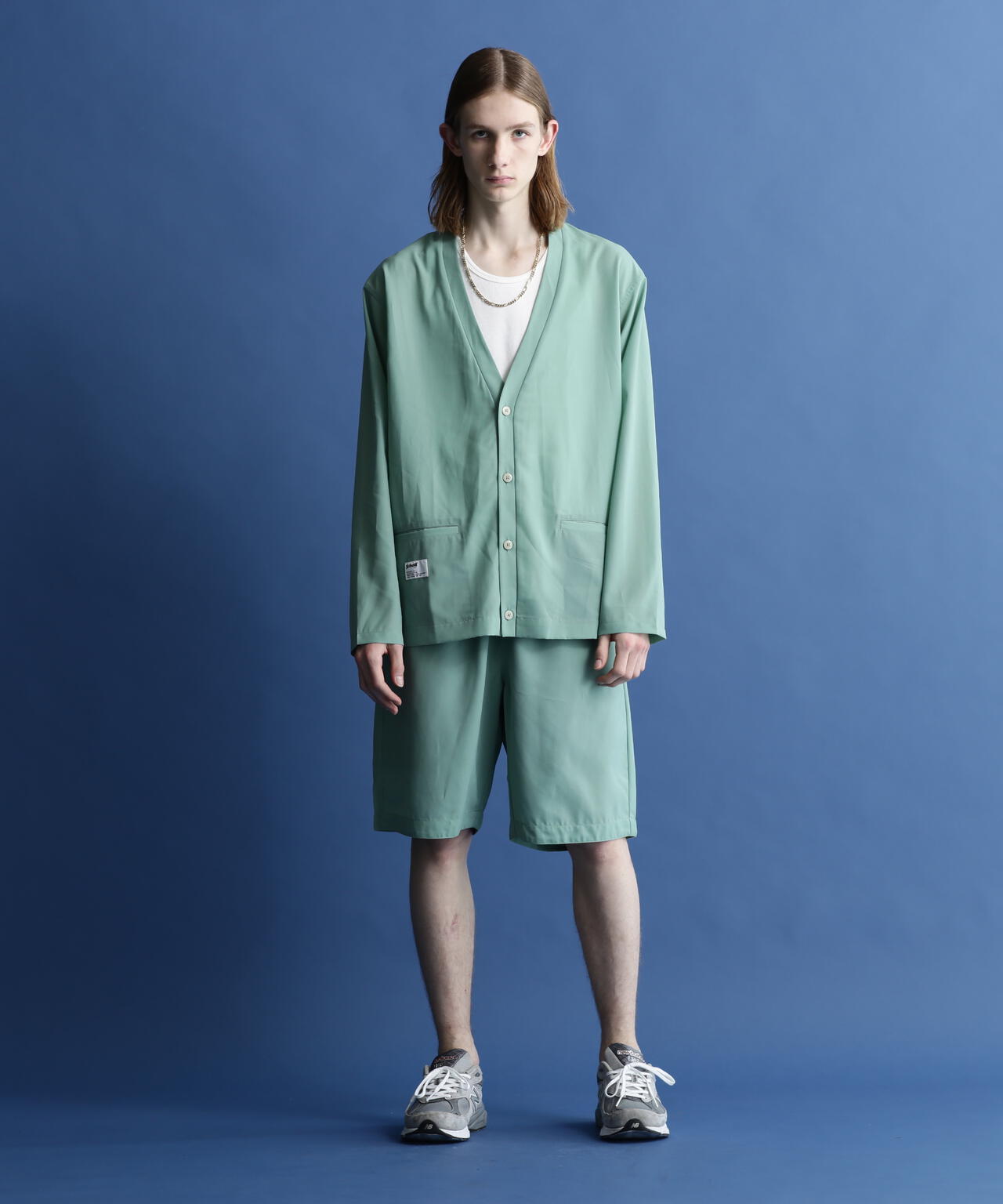 SLUB CHIFFON CARDIGAN/スラブシフォン カーディガン