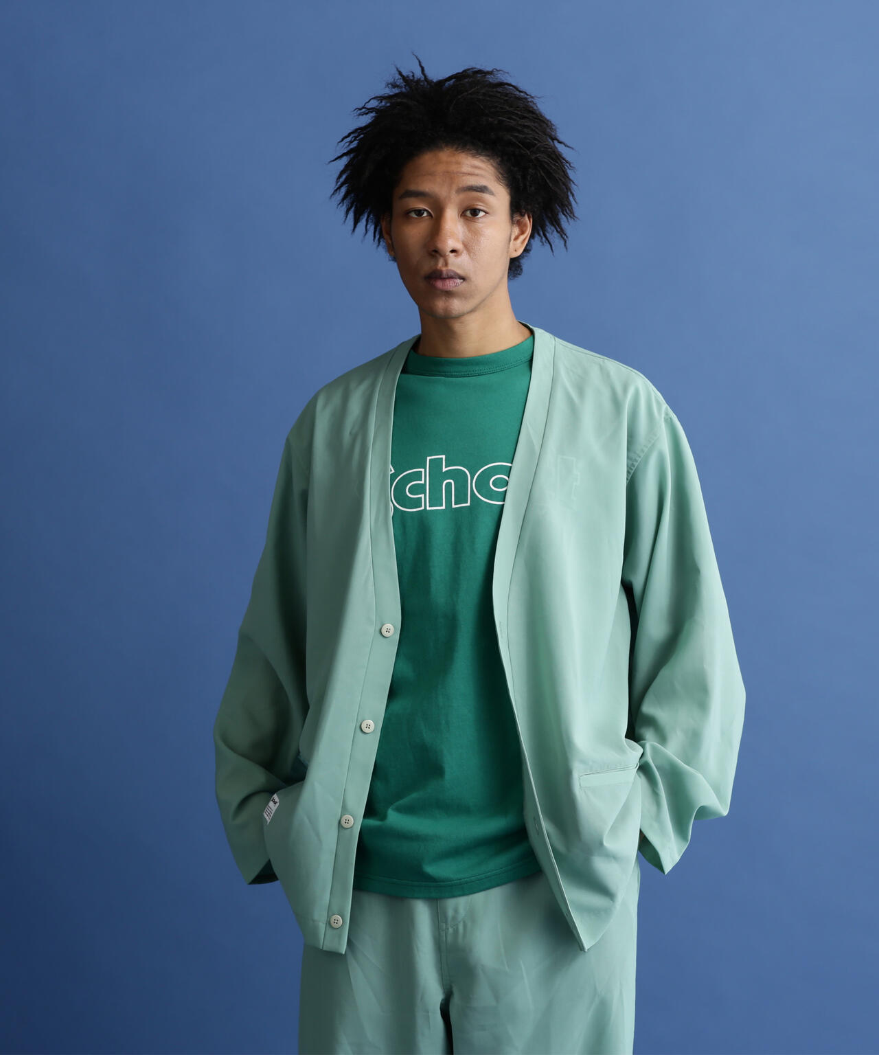 SLUB CHIFFON CARDIGAN/スラブシフォン カーディガン