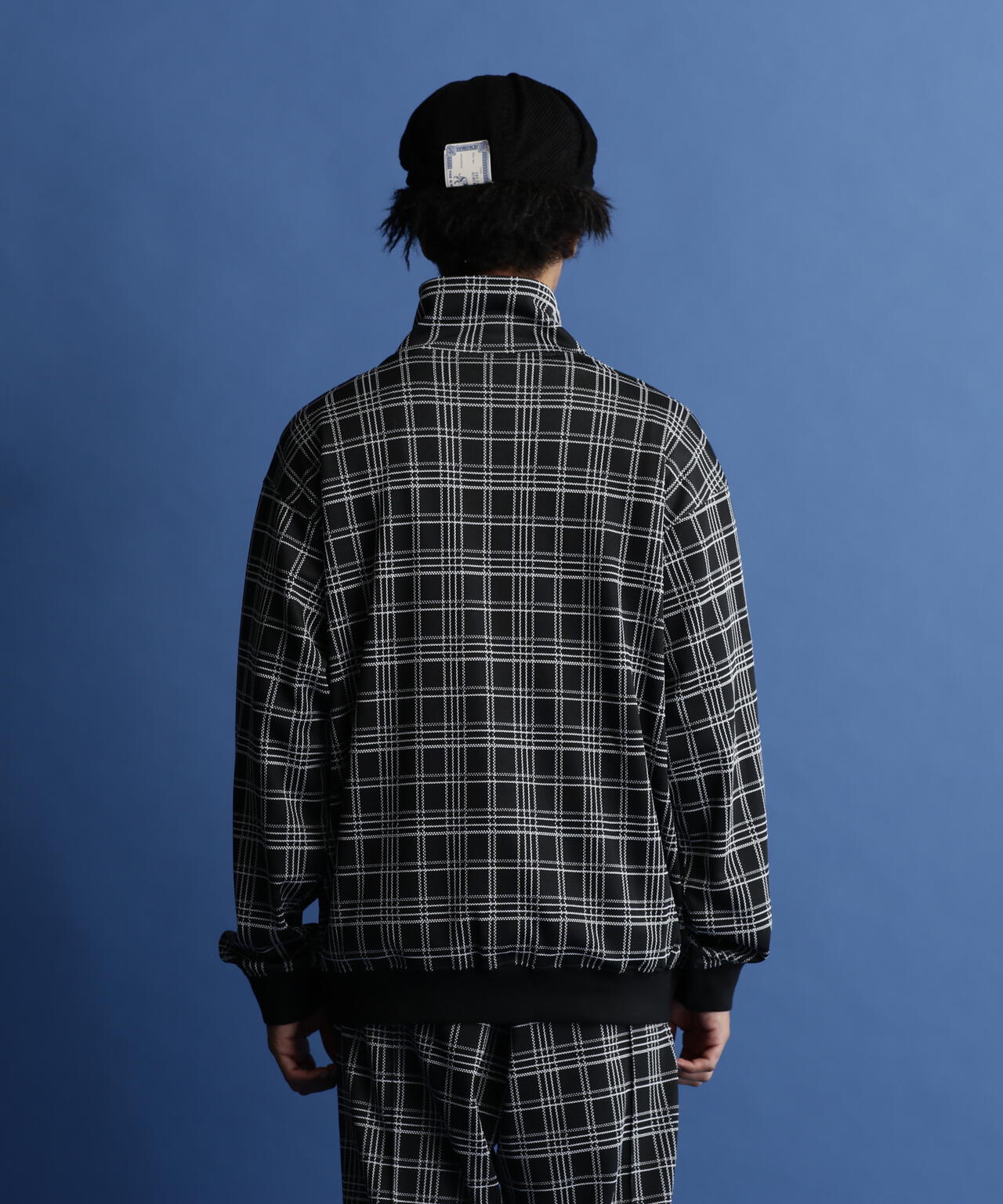 PATTERNED JERSEY TRACK JACKET/パターン ジャージ トラックジャケット