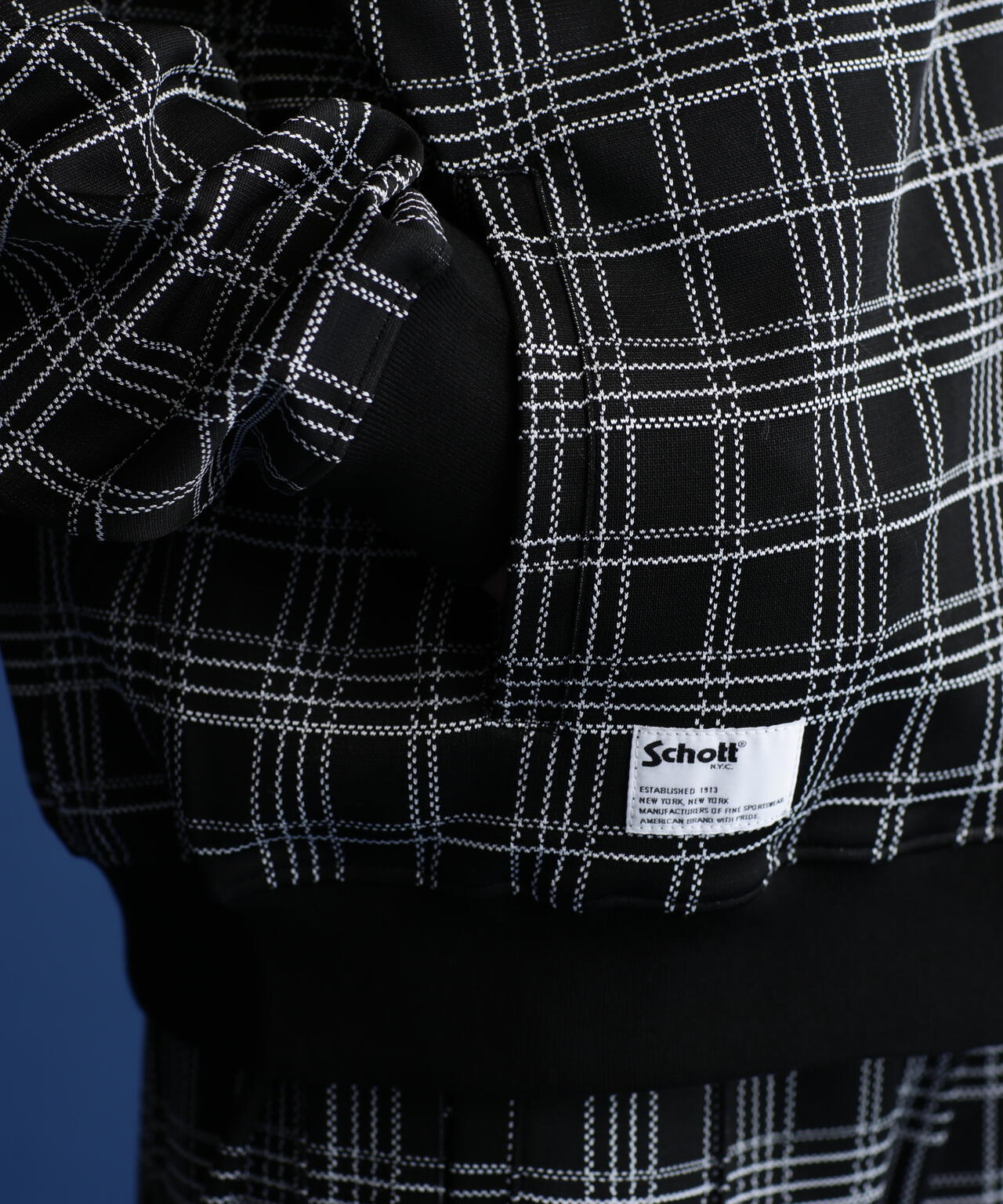 PATTERNED JERSEY TRACK JACKET/パターン ジャージ トラックジャケット