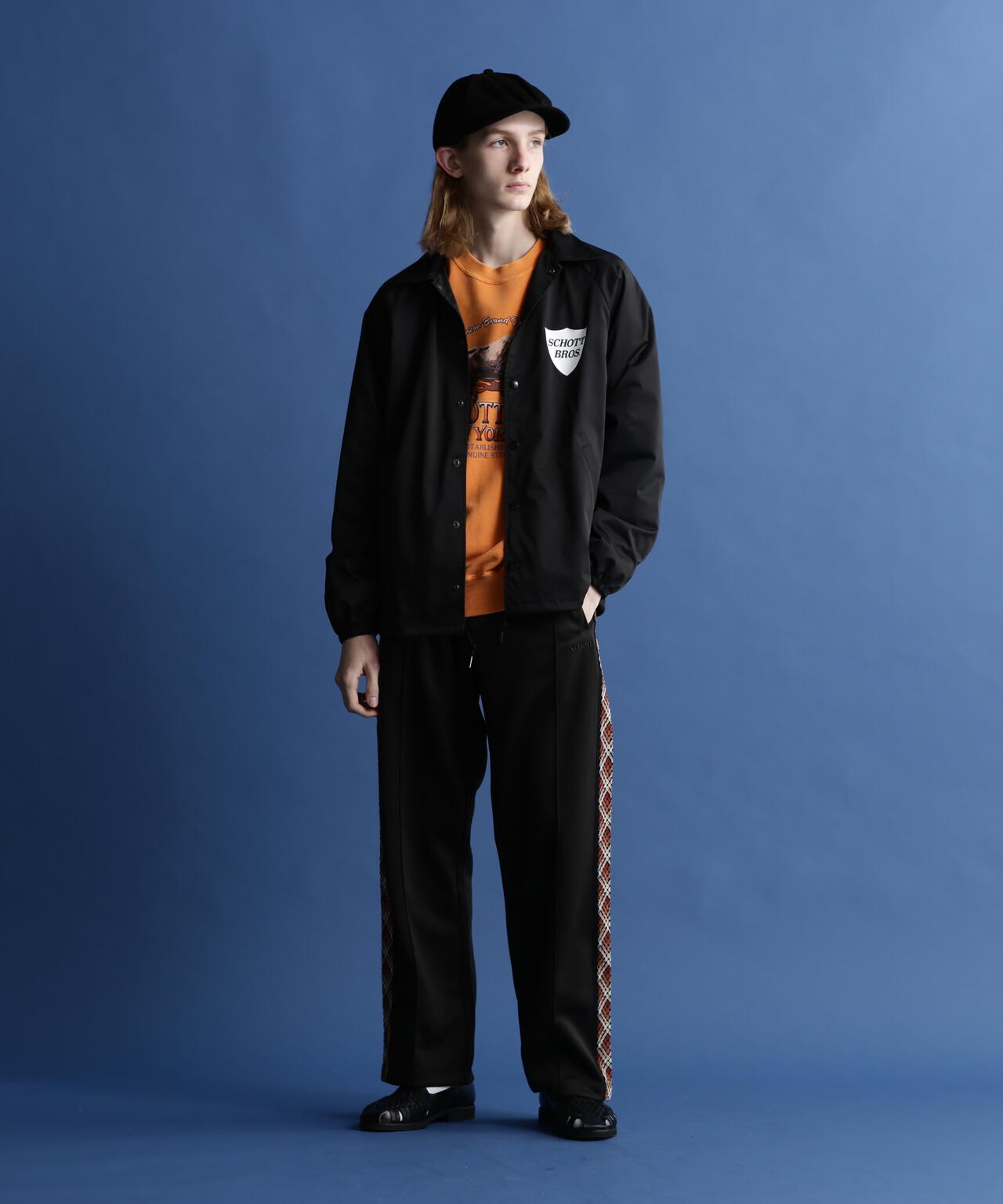 COACH JACKET "$110 PATTERNED LINING" /コーチジャケット'$110パターンライニング'