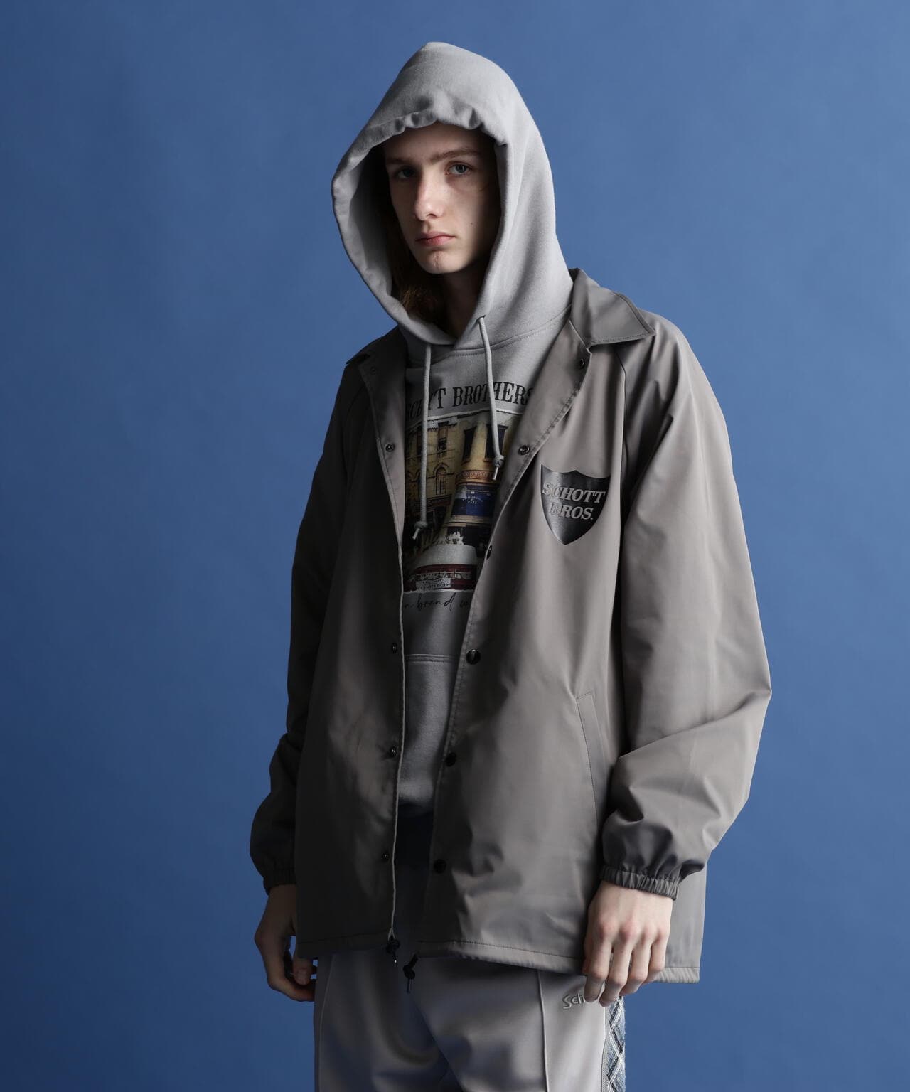 COACH JACKET "$110 PATTERNED LINING" /コーチジャケット'$110パターンライニング'