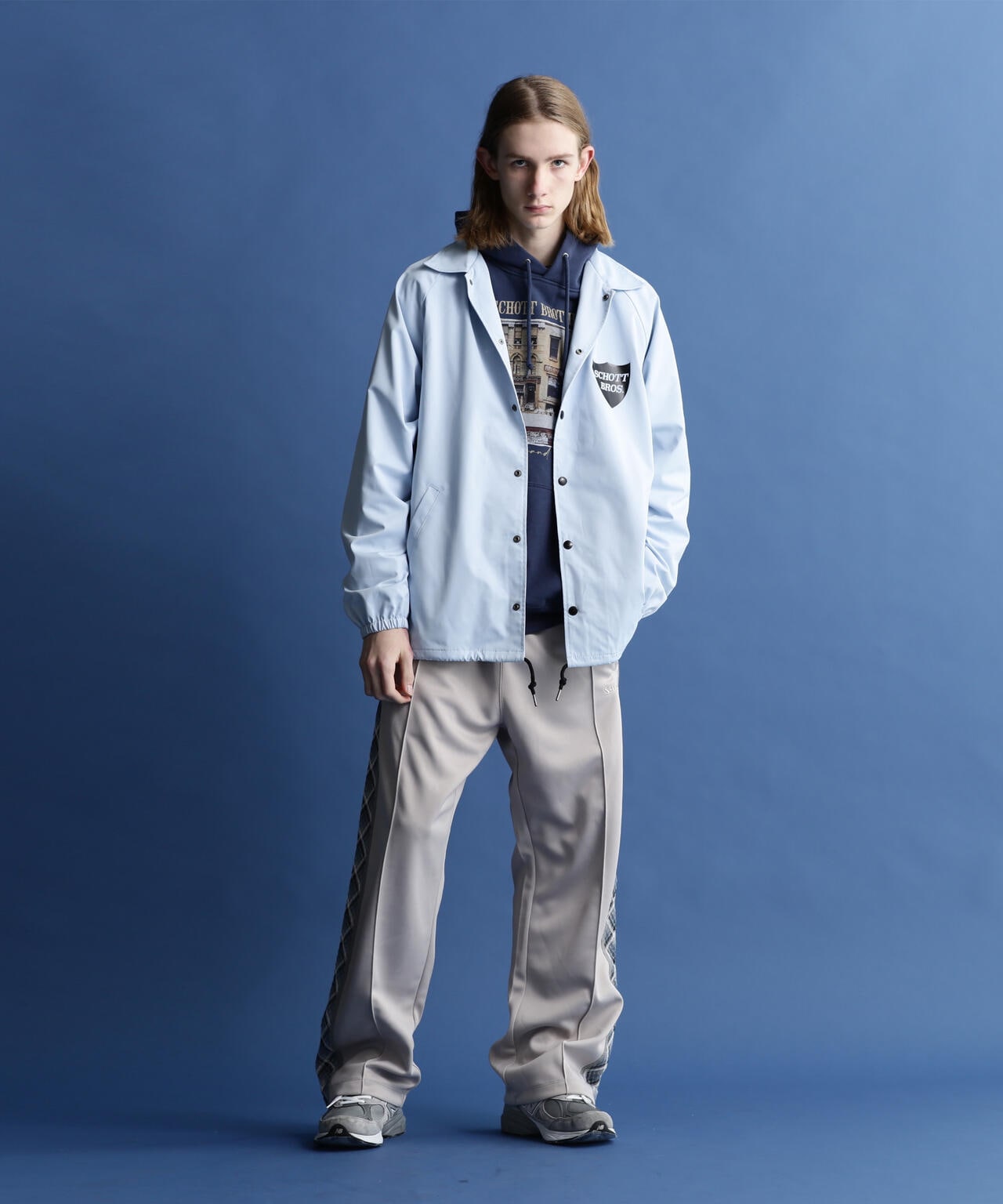 COACH JACKET "$110 PATTERNED LINING" /コーチジャケット'$110パターンライニング'